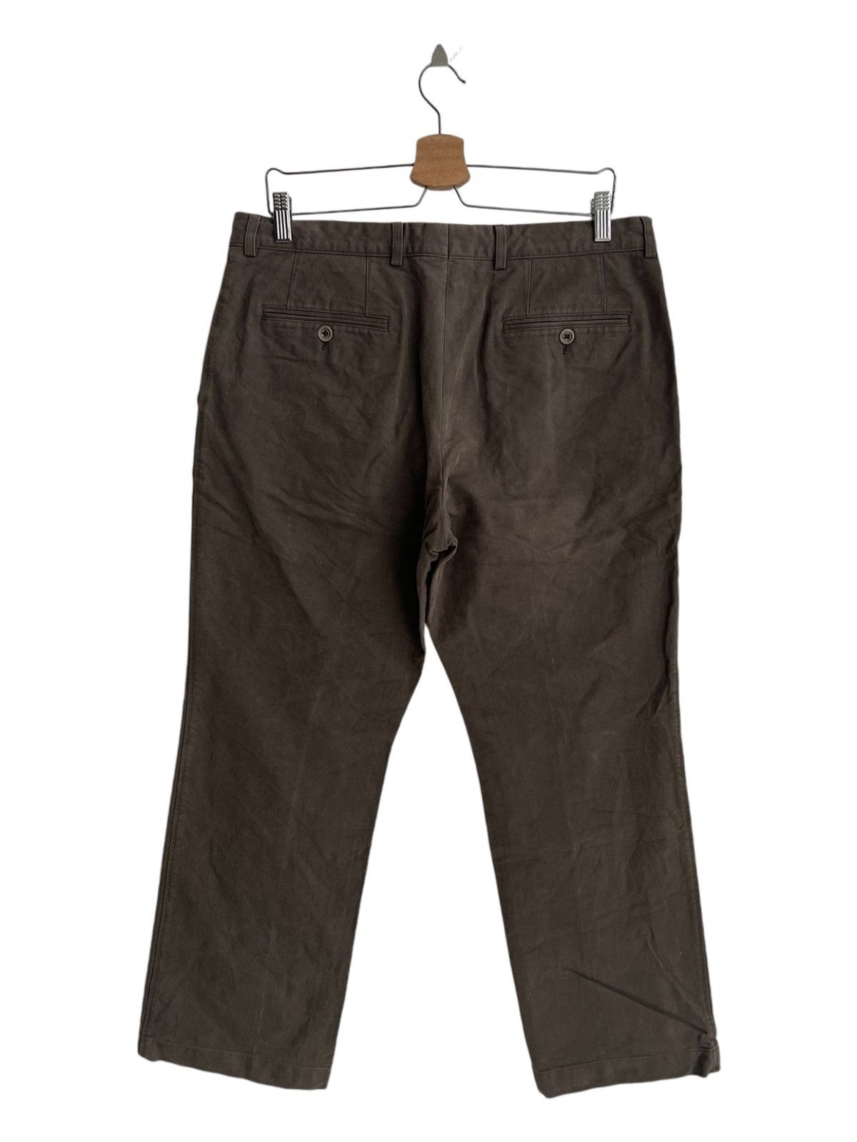 Dries Van Noten Dries van Noten Belgium Baggy Oversized Khaki Pants Size US 34 / EU 50 - 8 Thumbnail