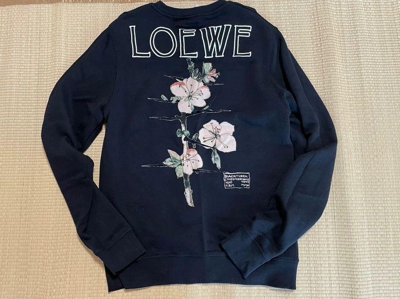Loewe LOEWE Floral hoodie Size L / US 10 / IT 46 - 2 Thumbnail