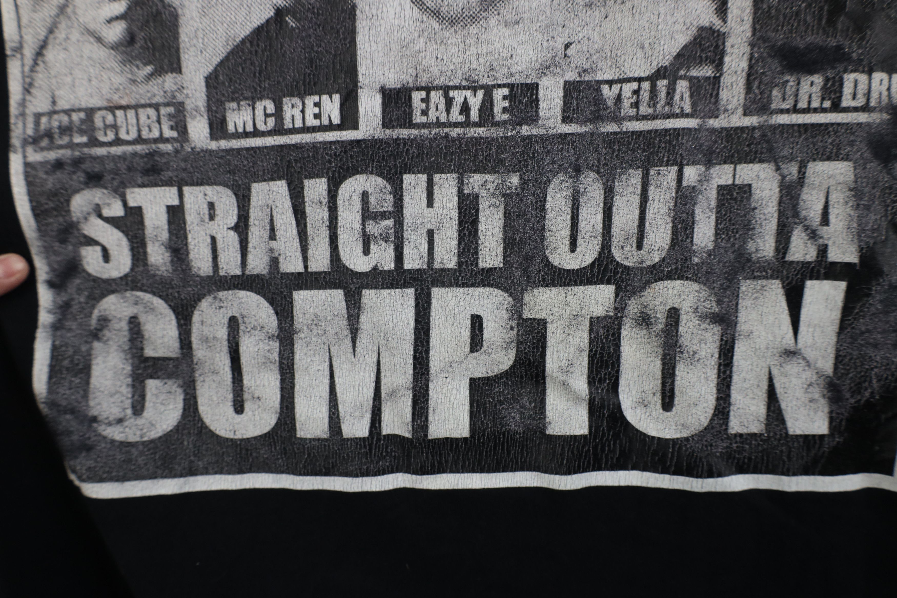 Vintage Vintage Streetwear Straight Outta Compton Rap Tee T-Shirt Size US XXL / EU 58 / 5 - 8 Thumbnail