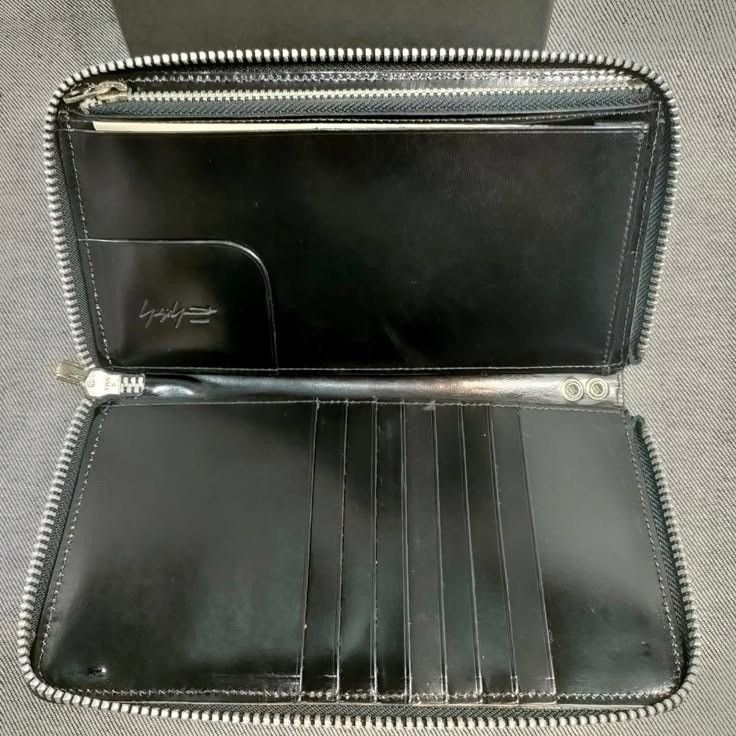 Yohji Yamamoto NEW! Yohji Yamamoto Wallet Size ONE SIZE - 7 Thumbnail
