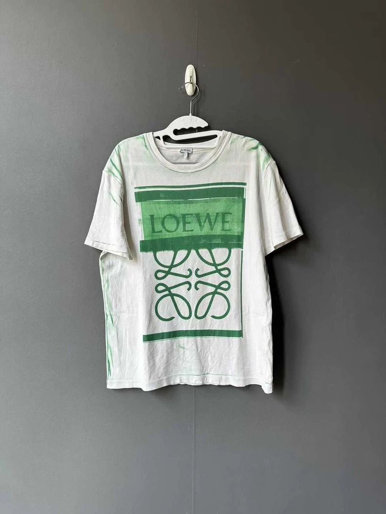 Loewe Loewe New Large Logo Short Sleeve T-Shirt - dmc Size US M / EU 48-50 / 2 - 1 Thumbnail