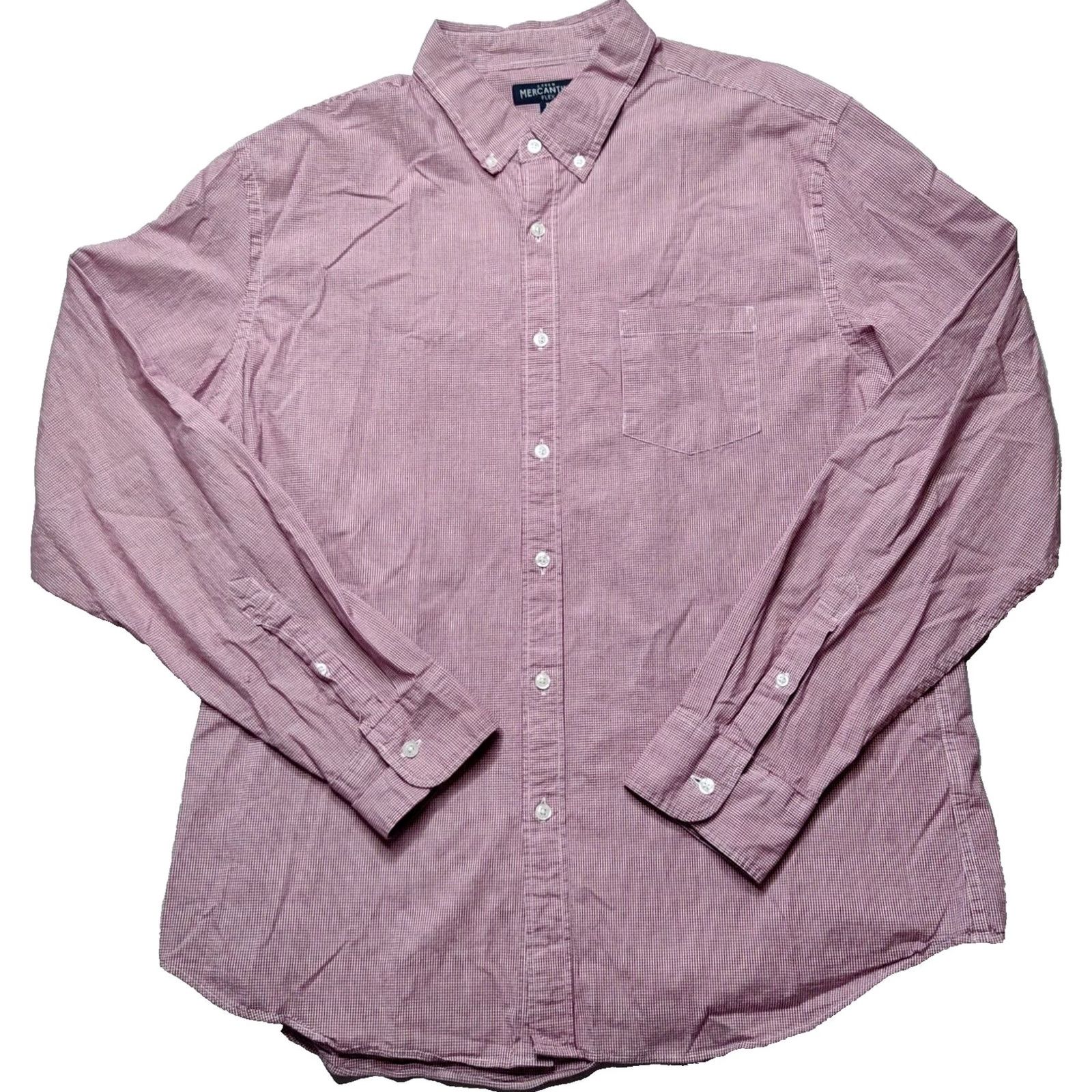 J.Crew J.CREW MERCANTILE FLEX Red Gingham Check Button Shirt - Men XL Size US XL / EU 56 / 4 - 2 Thumbnail