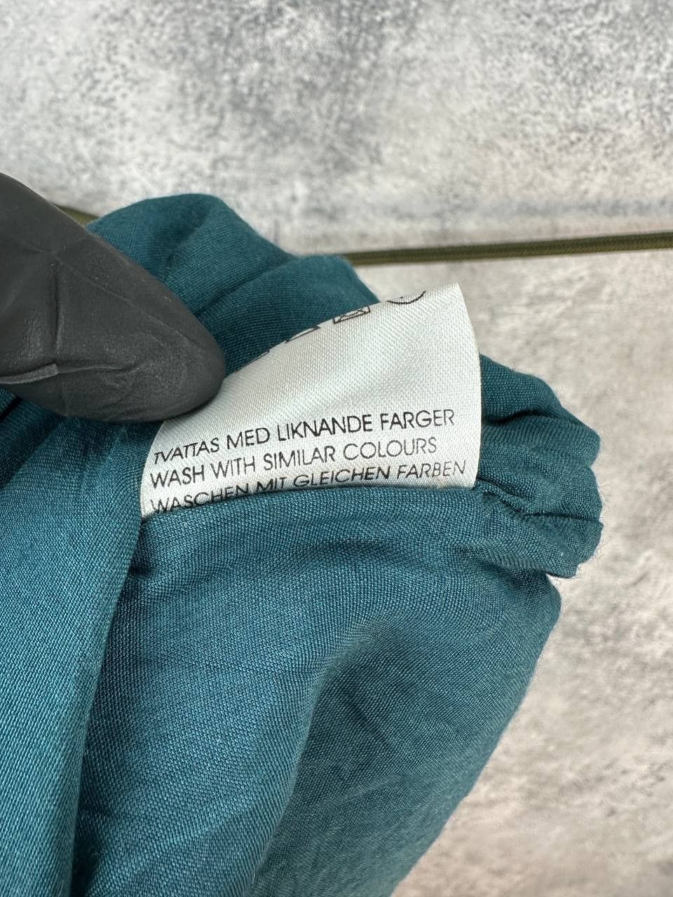 Gudrun Sjoden Gudrun Sjoden Teal Button Front Oversized Shirt Size S / US 4 / IT 40 - 12 Thumbnail