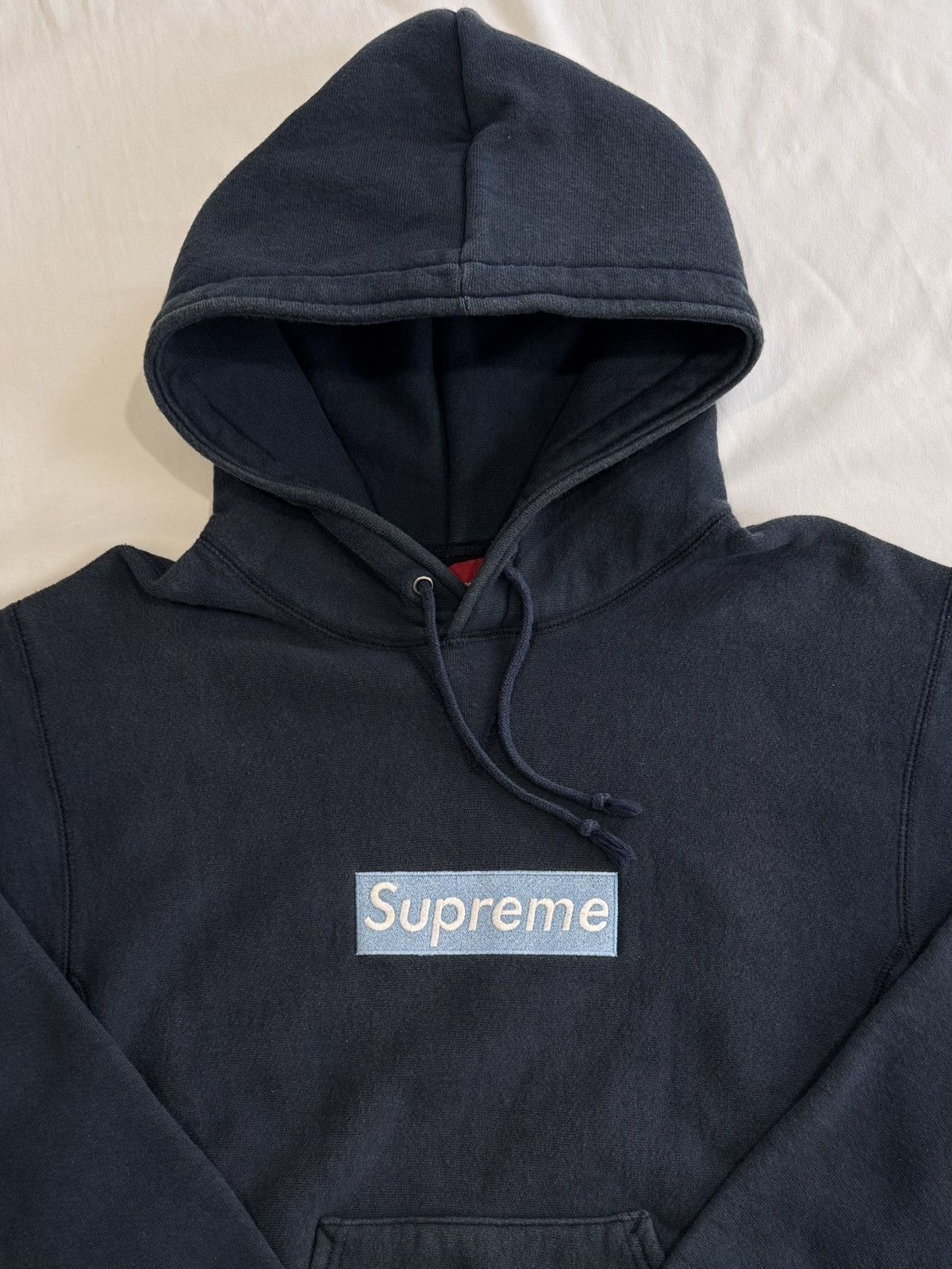 Supreme Supreme Ice on Navy Box Logo Hoodie 1997 Size US M / EU 48-50 / 2 - 3 Thumbnail