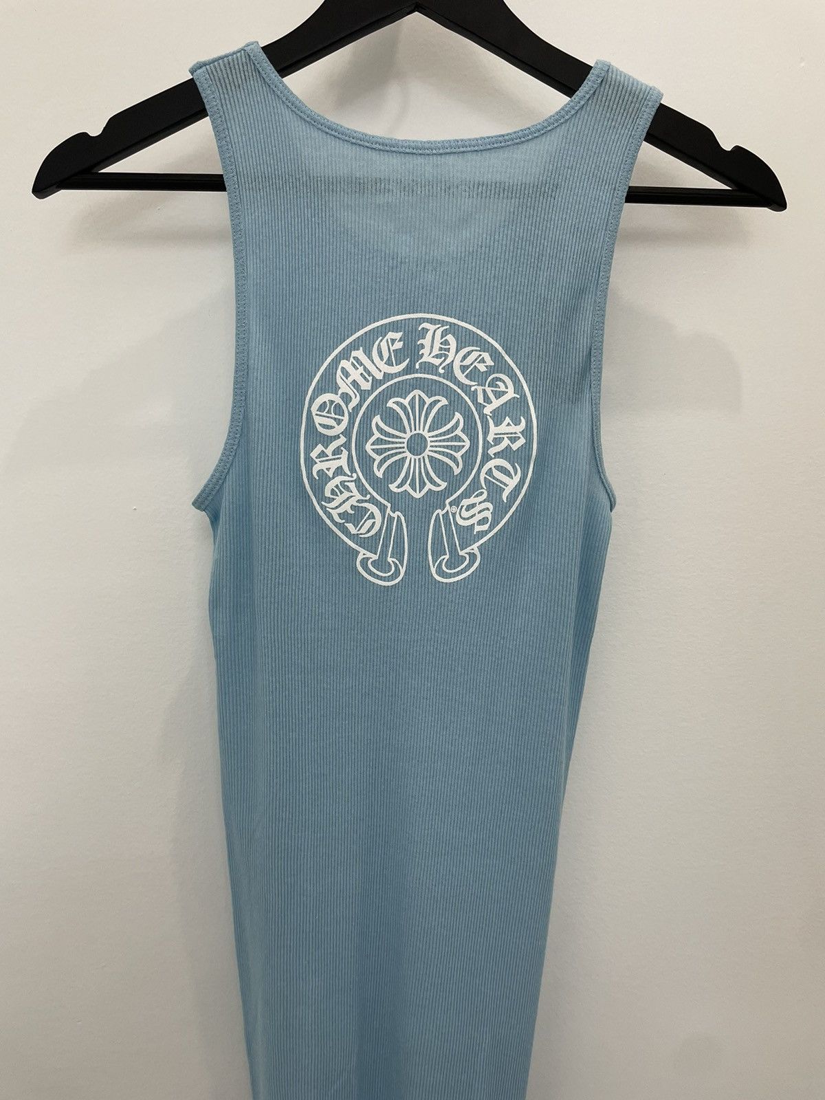 Chrome Hearts Brand new blue horseshoe tank top Size L / US 10 / IT 46 - 6 Thumbnail