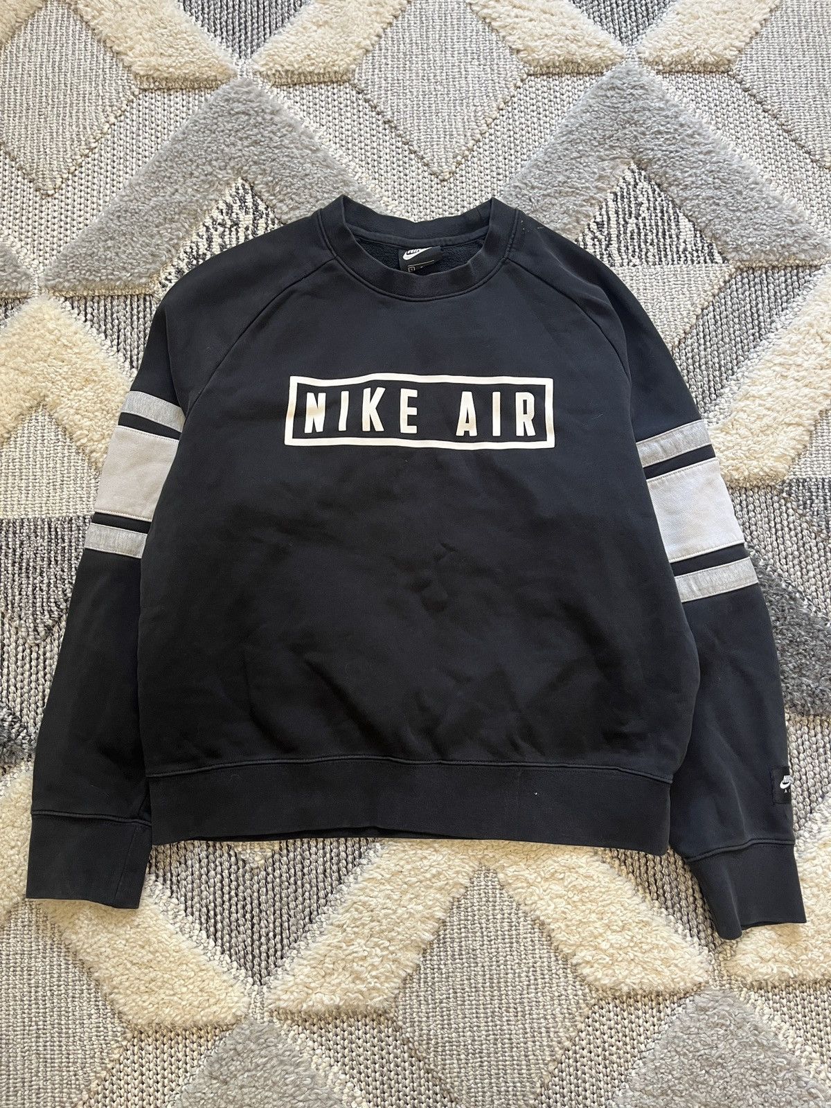 Nike × Vintage NIKE AIR BIG LOGO SWEATSHIRT Size US S / EU 44-46 / 1 - 1 Thumbnail
