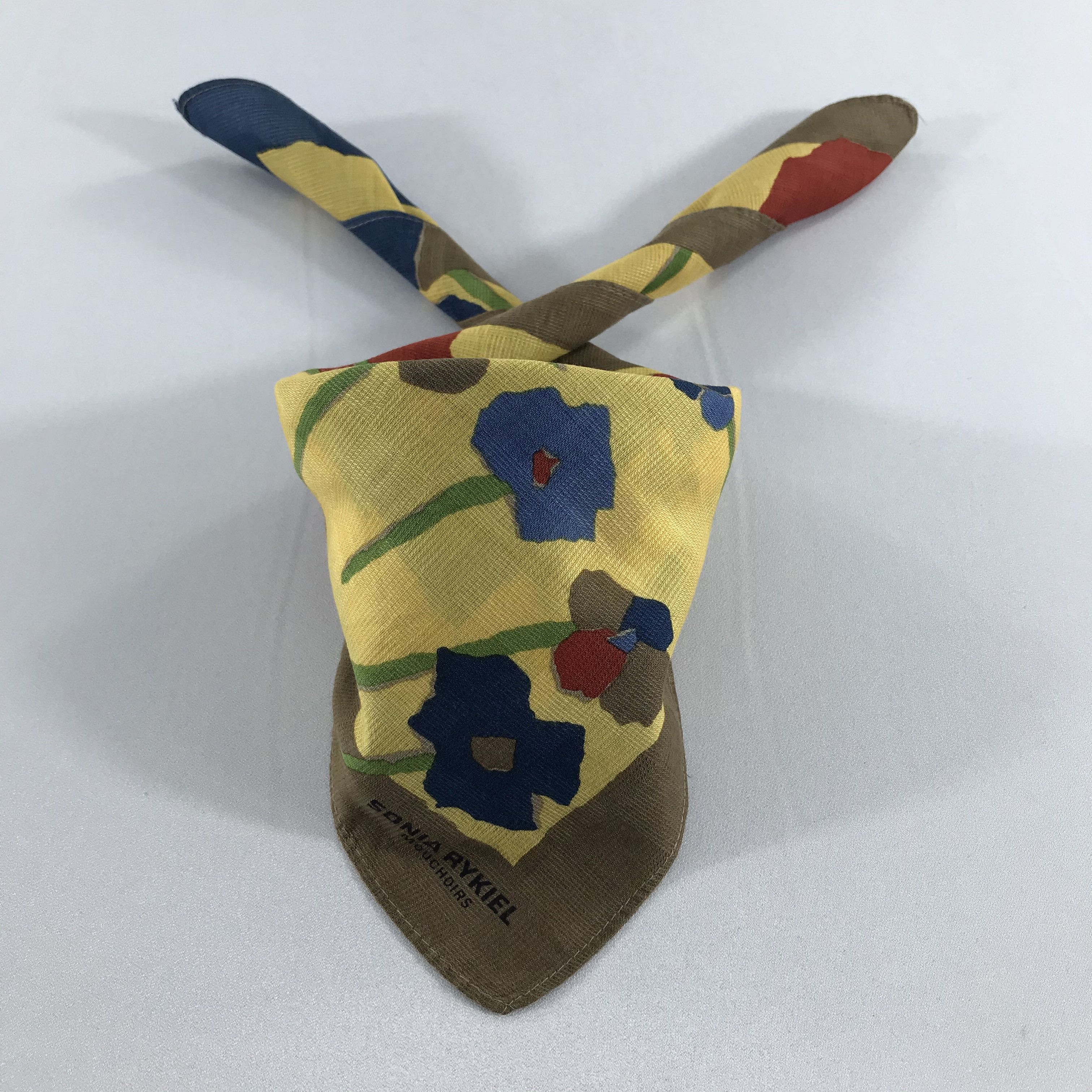 Sonia Rykiel Sonia Rykiel Handkerchief Neckerchief Bandana H1232 Size ONE SIZE - 2 Thumbnail