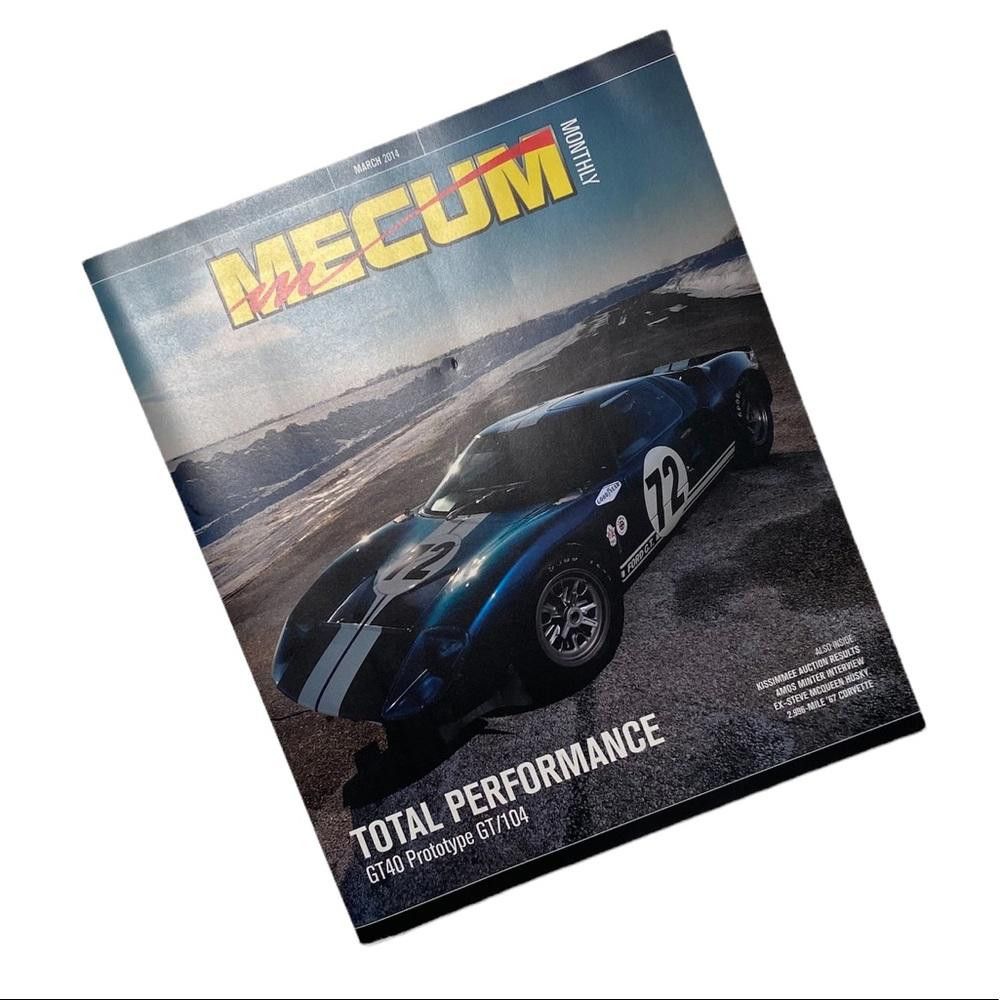 Designer Mecum Car Magazine March 2014 Size ONE SIZE - 1 Thumbnail