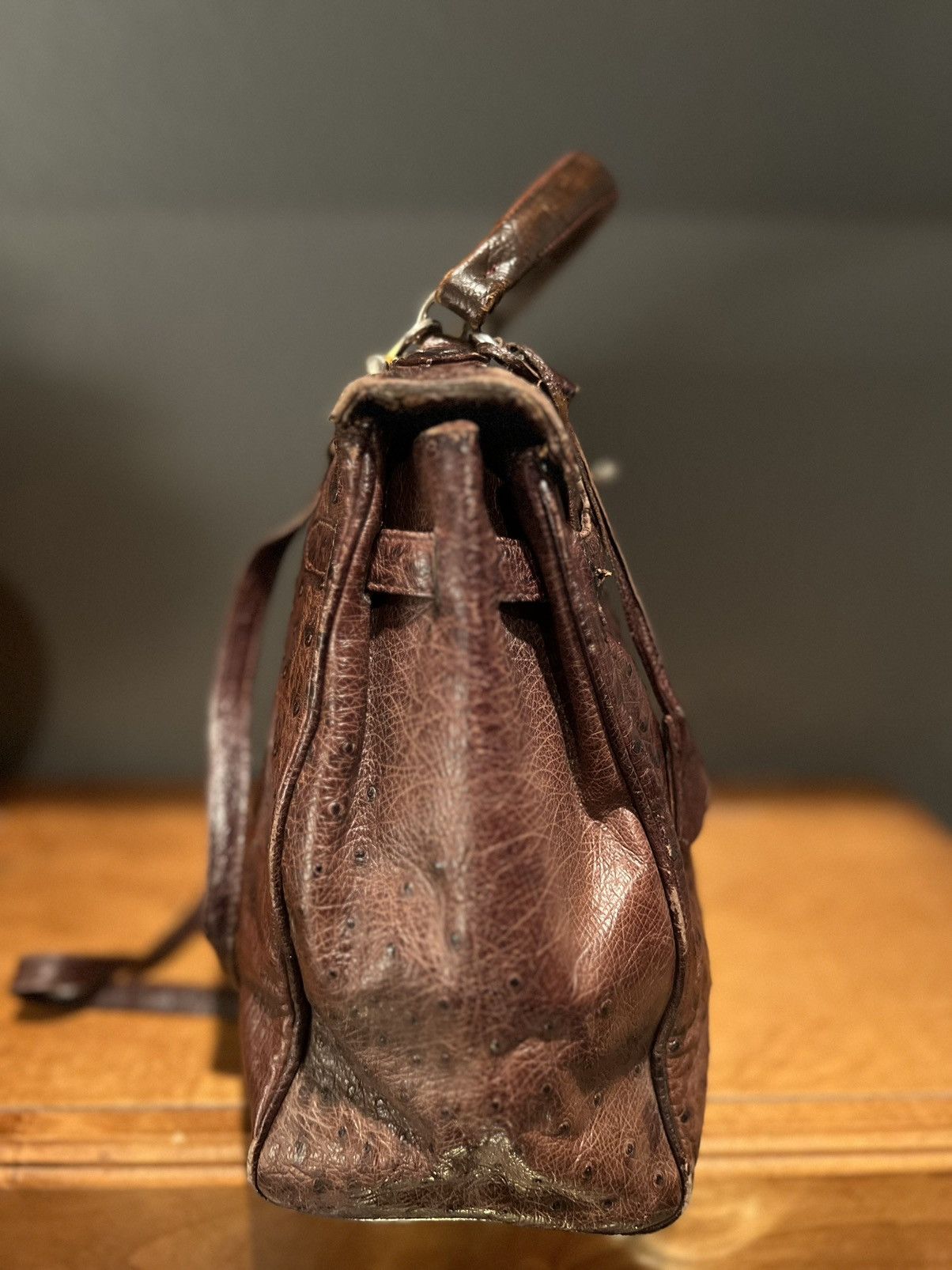 SoSo RARE SISO Early 2000's BIRKIN Style Kelly Bag Size ONE SIZE - 22 Thumbnail