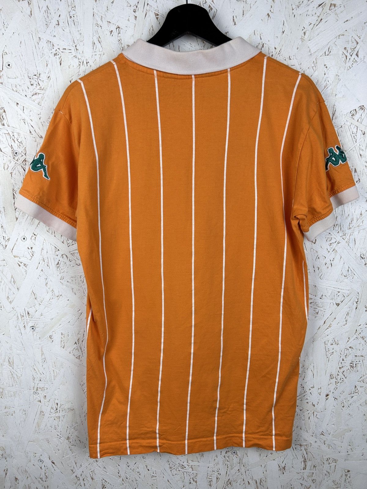 Kappa 00s Vintage Kappa Werder Bremen 2004/05 Striped Polo Shirt Size US M / EU 48-50 / 2 - 7 Thumbnail