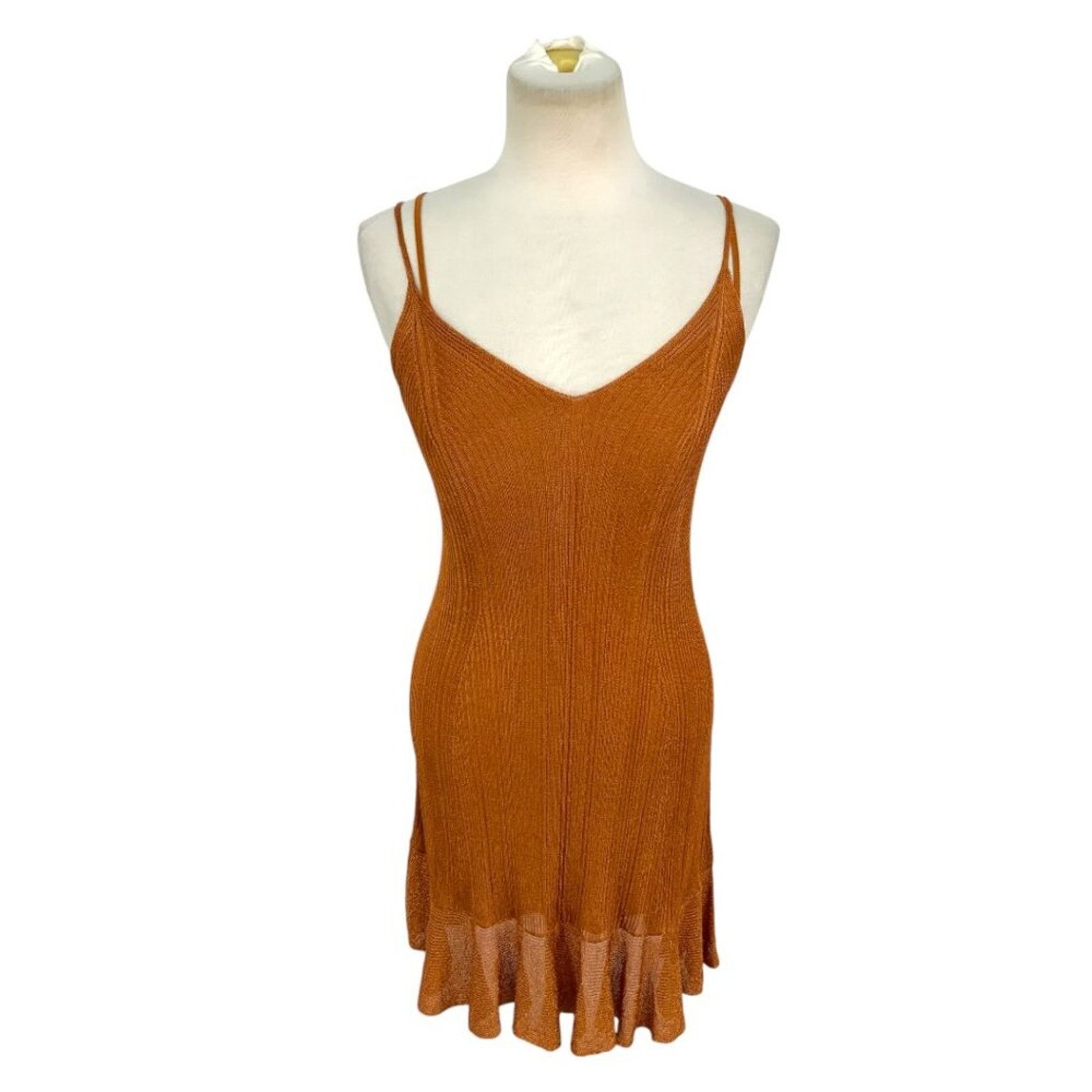Ulla Johnson Ulla Johnson Bianca Metallic Minidress Bronze Small NWT $550 Size S / US 4 / IT 40 - 2 Thumbnail