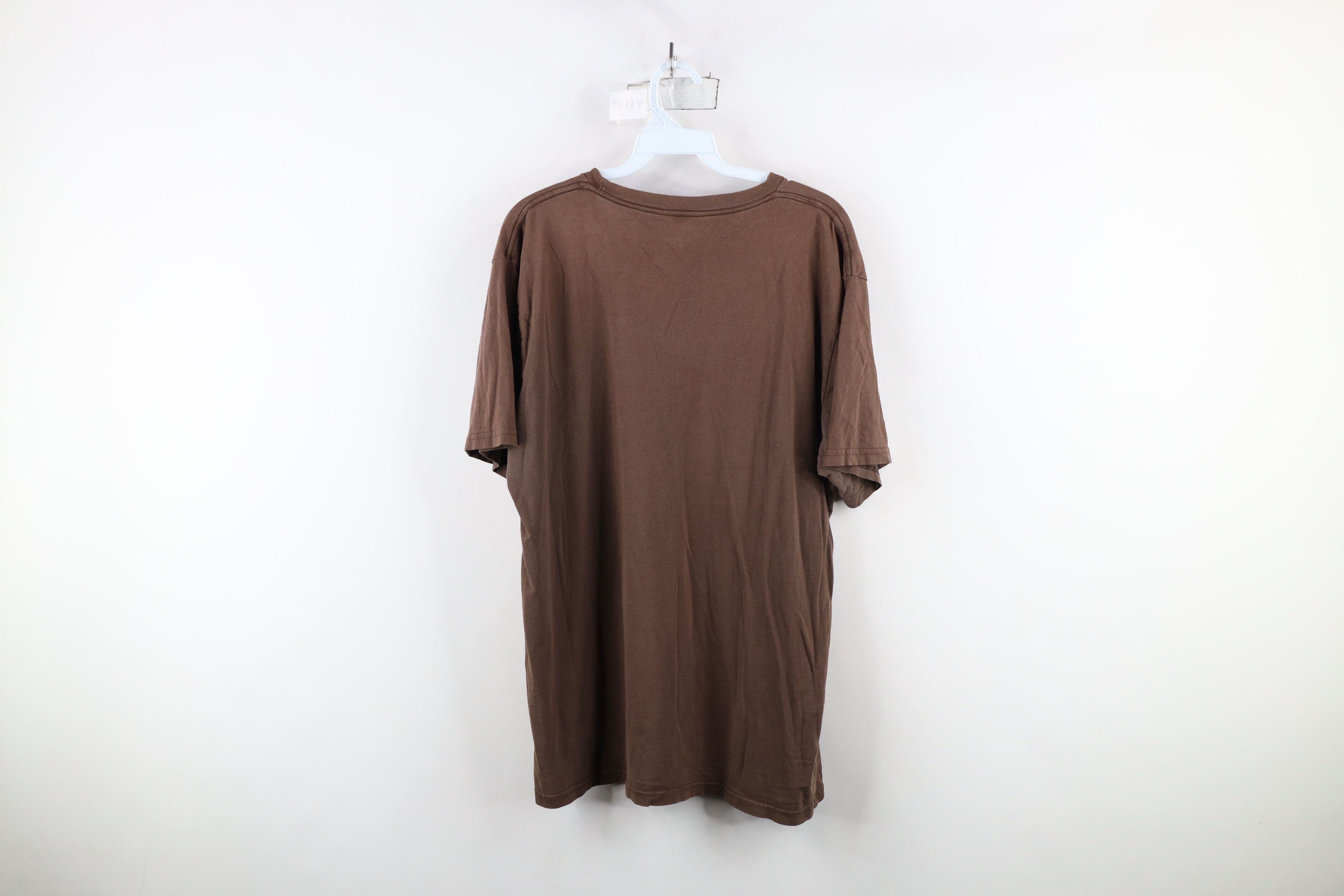 Vintage Vintage Y2K Streetwear Nature Short Sleeve T-Shirt Brown Size US L / EU 52-54 / 3 - 11 Thumbnail