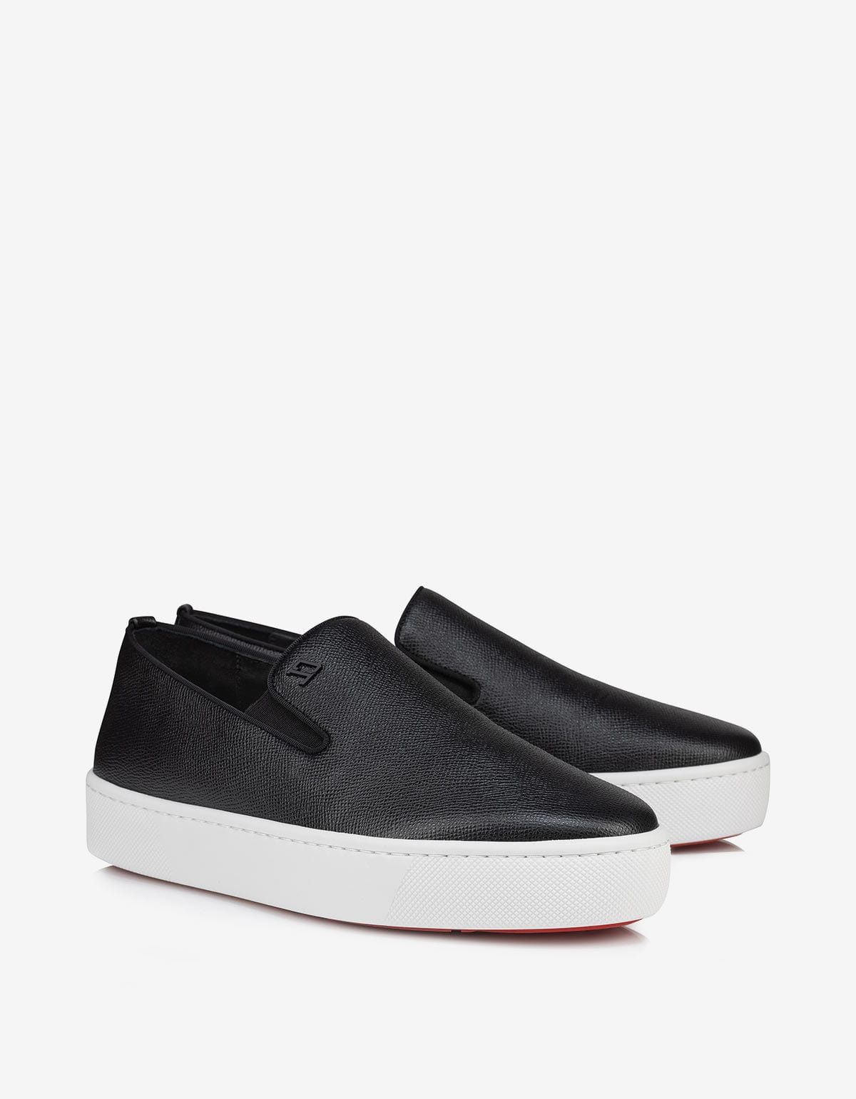 Christian Louboutin Christian Louboutin Black Boatissimo Trainers Size US 8.5 / EU 41-42 - 1 Thumbnail