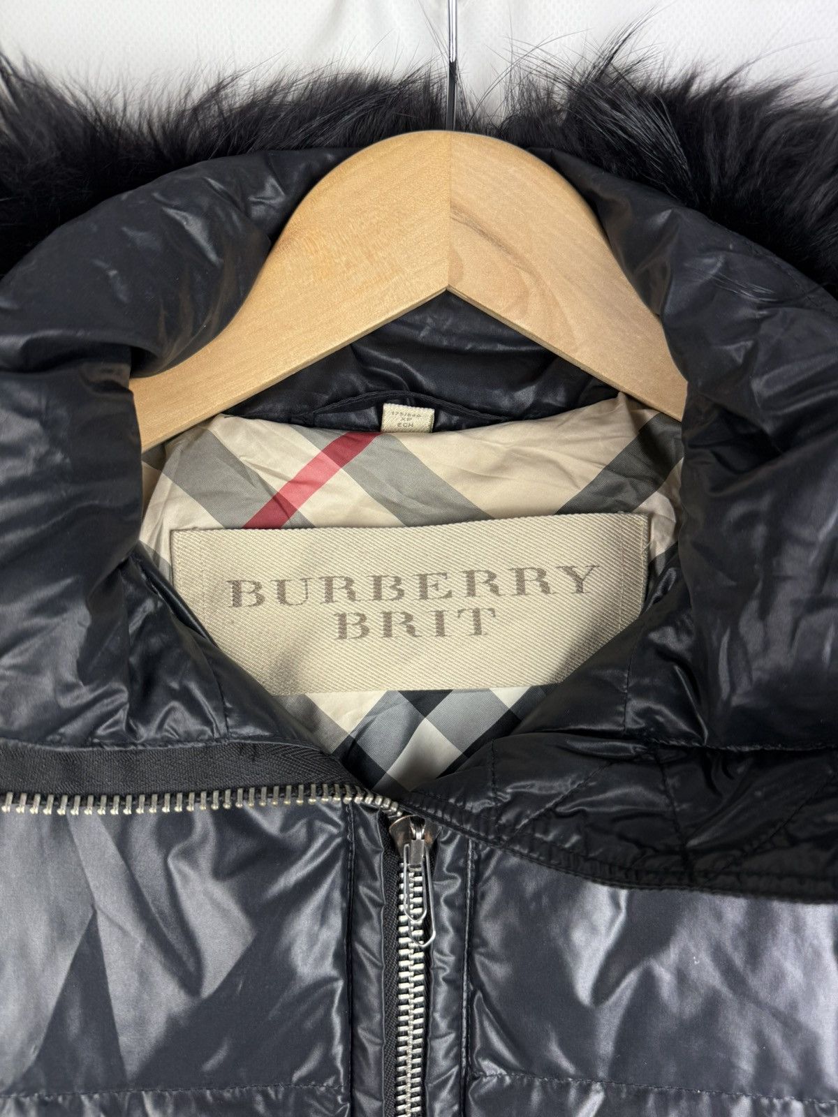 Burberry Burberry Brit Ladies Hooded Nylon Down Puffer Jacket Size Xs Size XS / US 0-2 / IT 36-38 - 11 Thumbnail