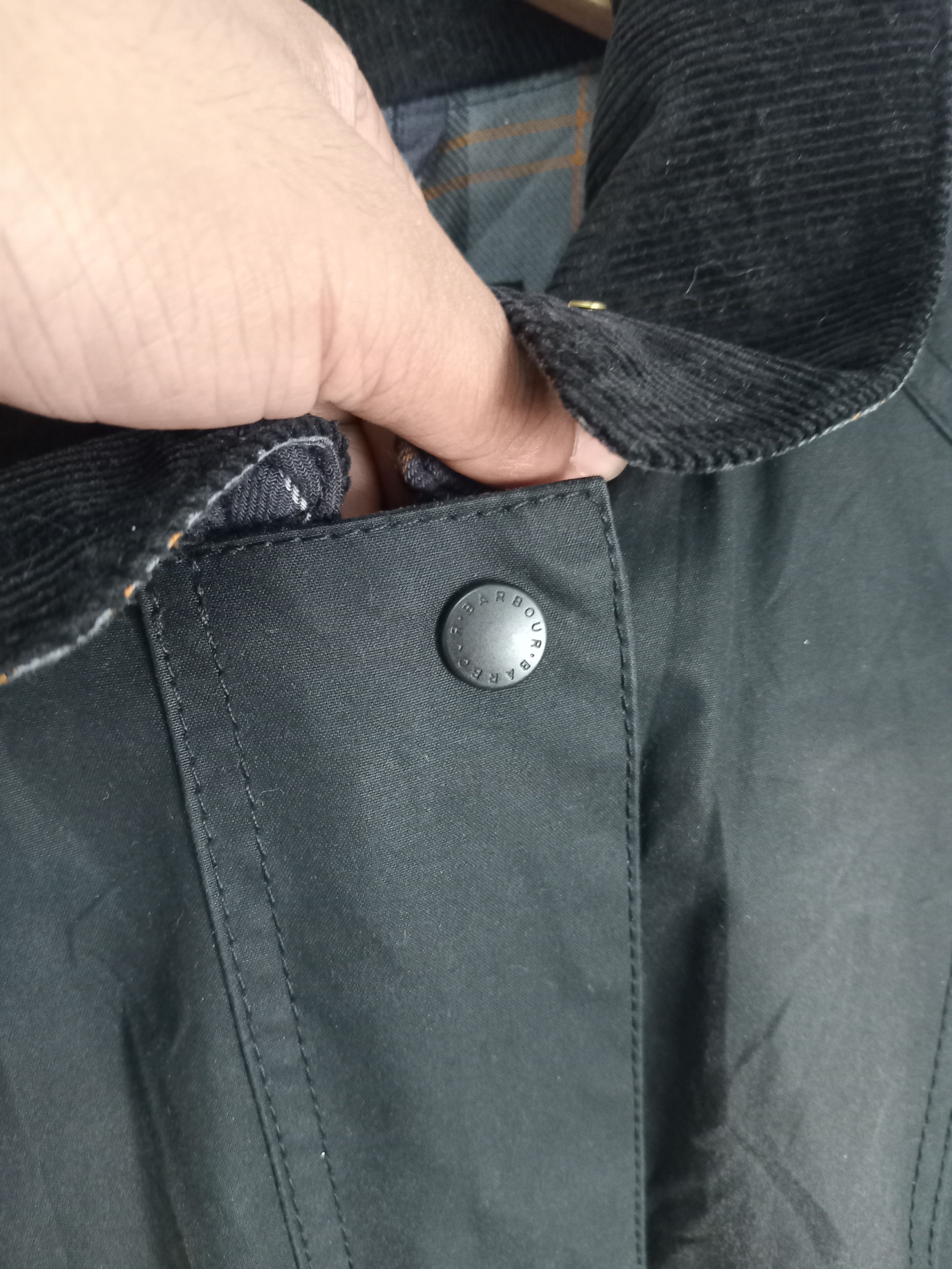 Barbour × Vintage Vintage Sunfaded Barbour Beadnell Wax Hunting Jacket Size US M / EU 48-50 / 2 - 3 Thumbnail