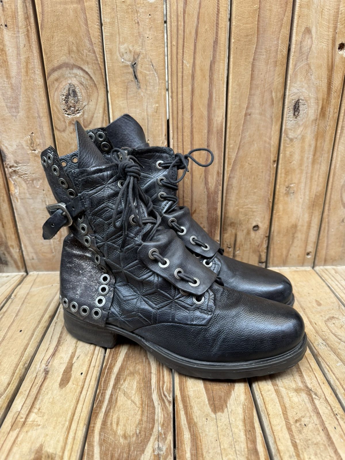 A.S.98 A.s 98 black Women’s leather boots EUR 39 US 8.5-9 UK 6 Size US 9 / IT 39 - 7 Thumbnail