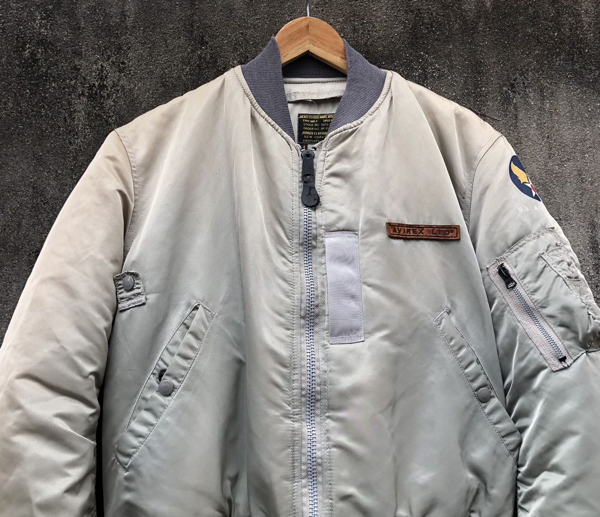 Avirex Vintage AVIREX USA Sun Faded Intermediate Ma1 Bomber Jacket Size US M / EU 48-50 / 2 - 2 Thumbnail
