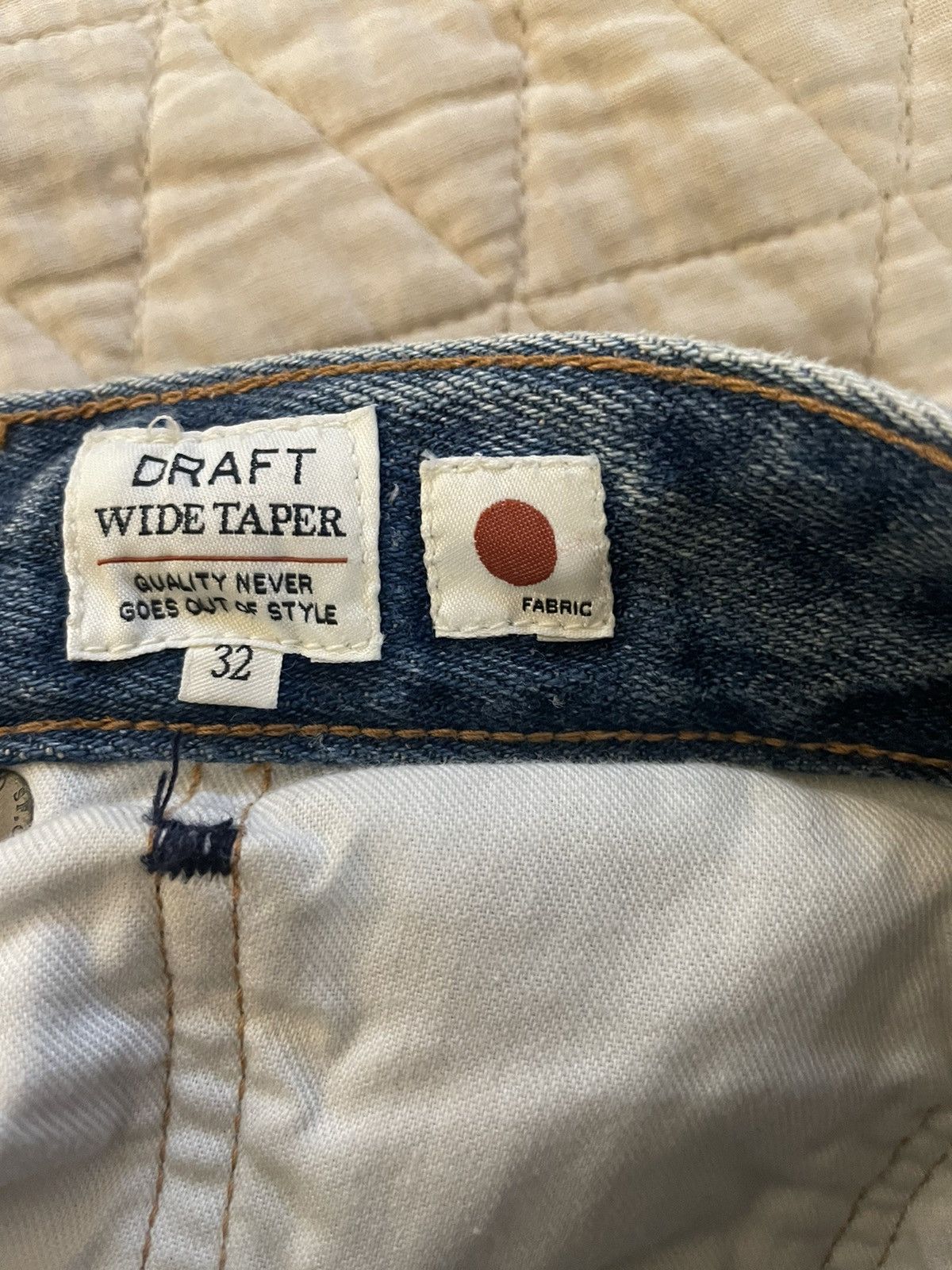 Levi's Made & Crafted DRAFT TAPER SELVEDGE JEAN Size US 32 / EU 48 - 11 Thumbnail