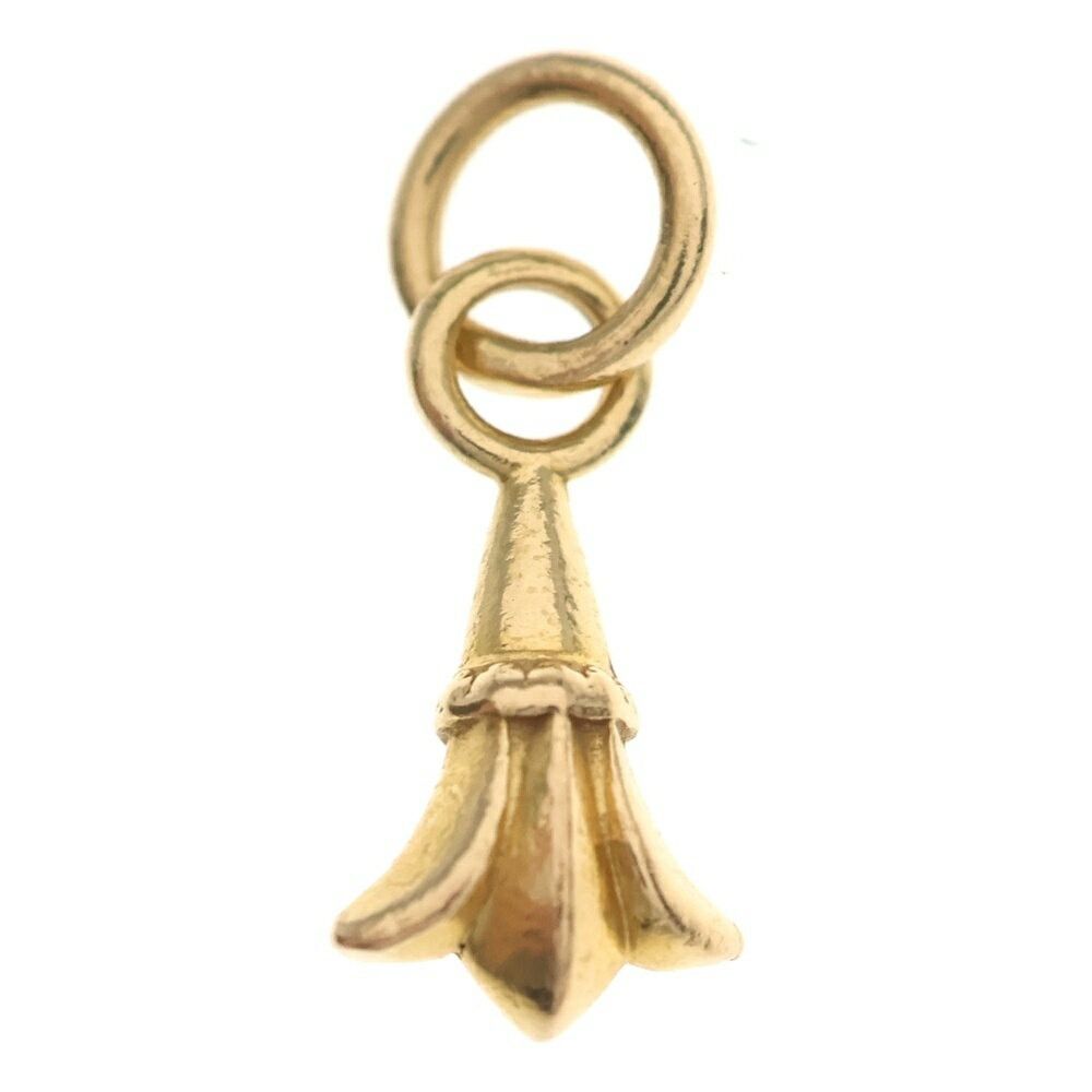 Chrome Hearts Chrome Hearts 22k Charm Crstail Tiny Crosstail Necklace Pendant Gold Size ONE SIZE - 1 Thumbnail