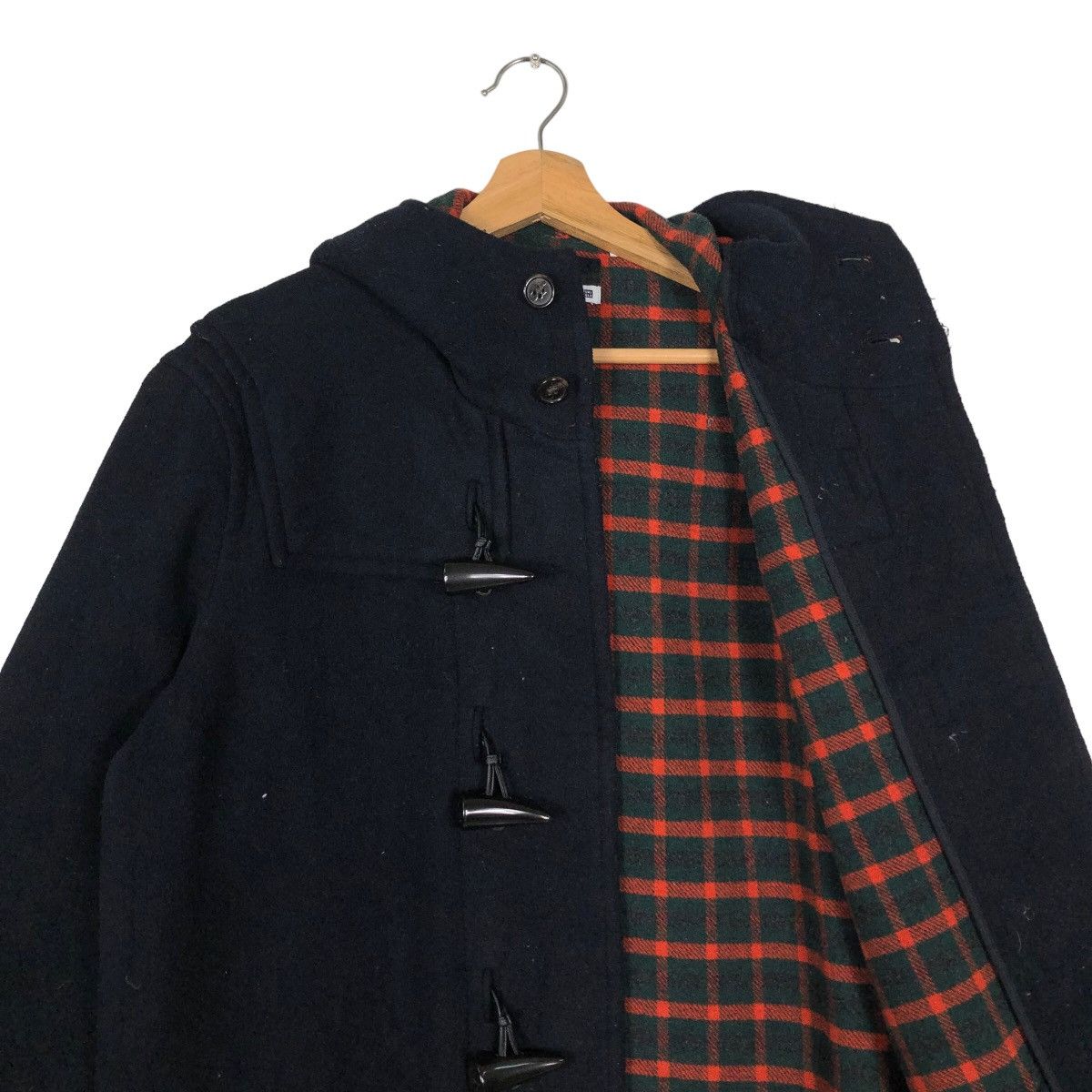 Japanese Brand 🔥Long Wool Duffle Jacket J.W.Anderson Japan Tartan Design Size US M / EU 48-50 / 2 - 10 Thumbnail