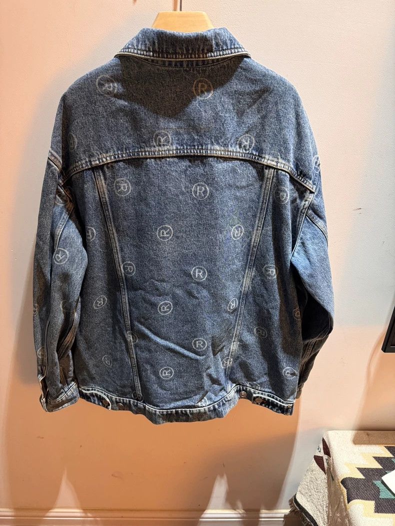 Martine Rose Martine Rose Denim jacket R with full logo print Size US M / EU 48-50 / 2 - 2 Thumbnail