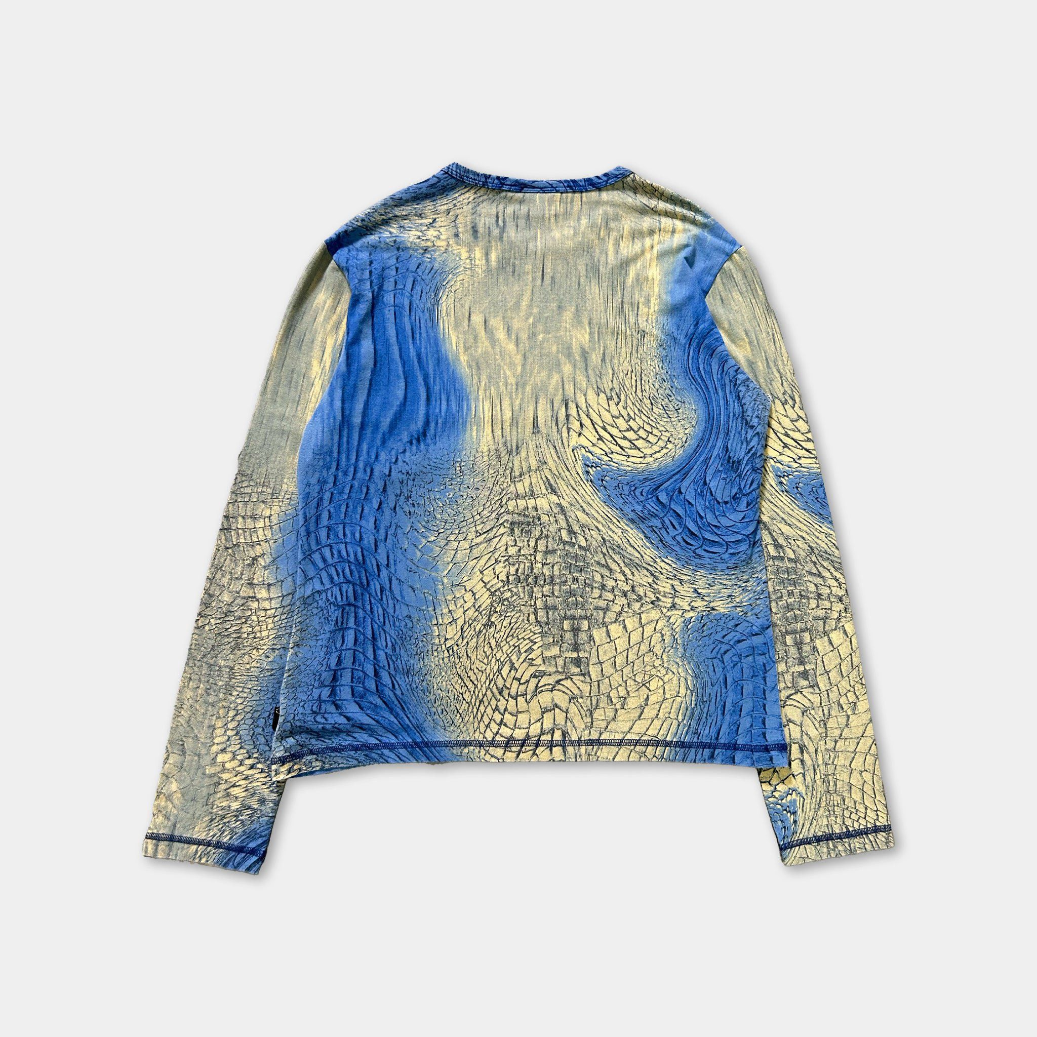 Just Cavalli Just Cavalli Snakeskin Gradient Top Size M / US 6-8 / IT 42-44 - 5 Thumbnail