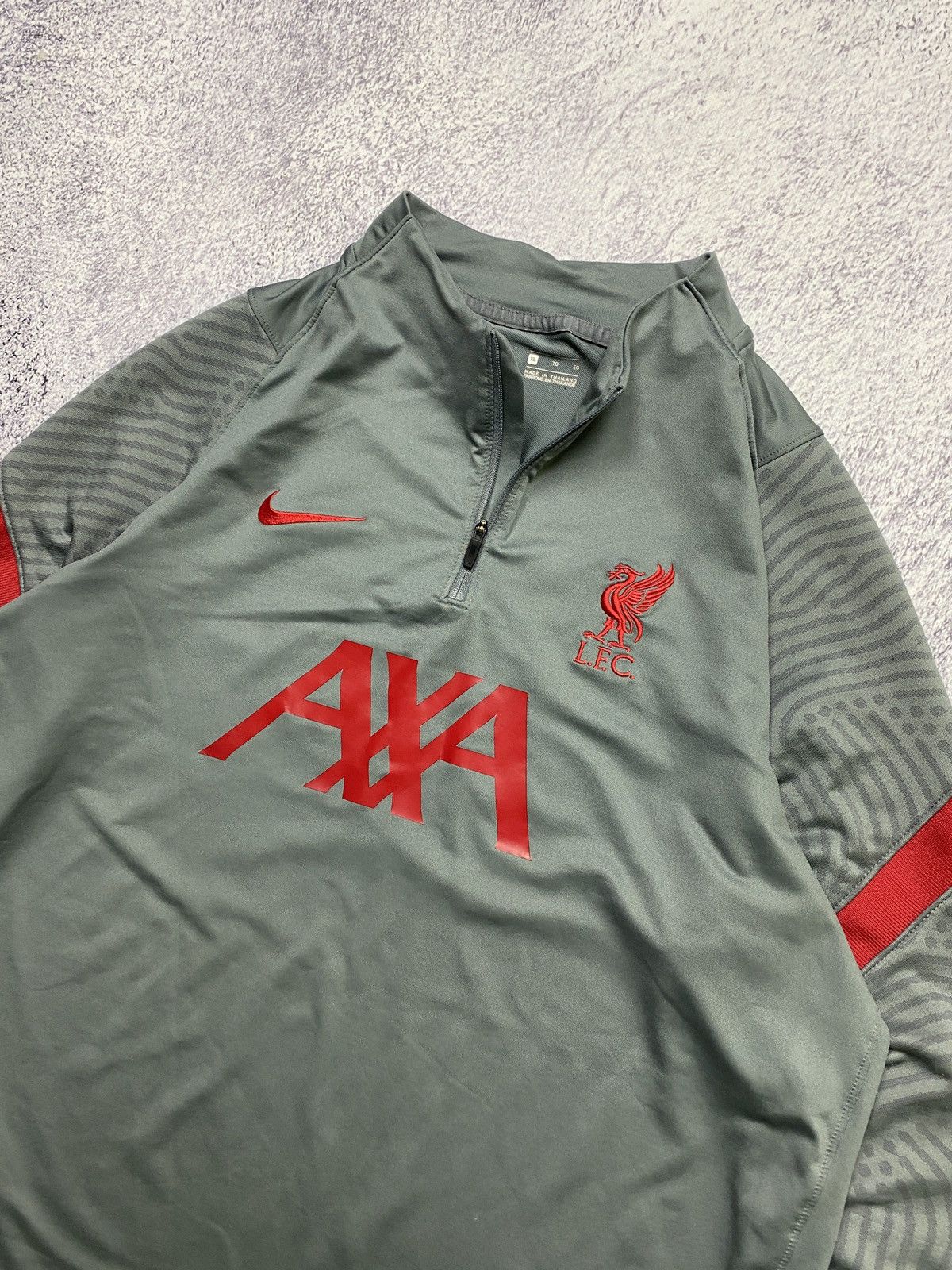 Nike Nike Liverpool FC Training Longslevee Soccer Jersey Drill Size US XL / EU 56 / 4 - 5 Thumbnail