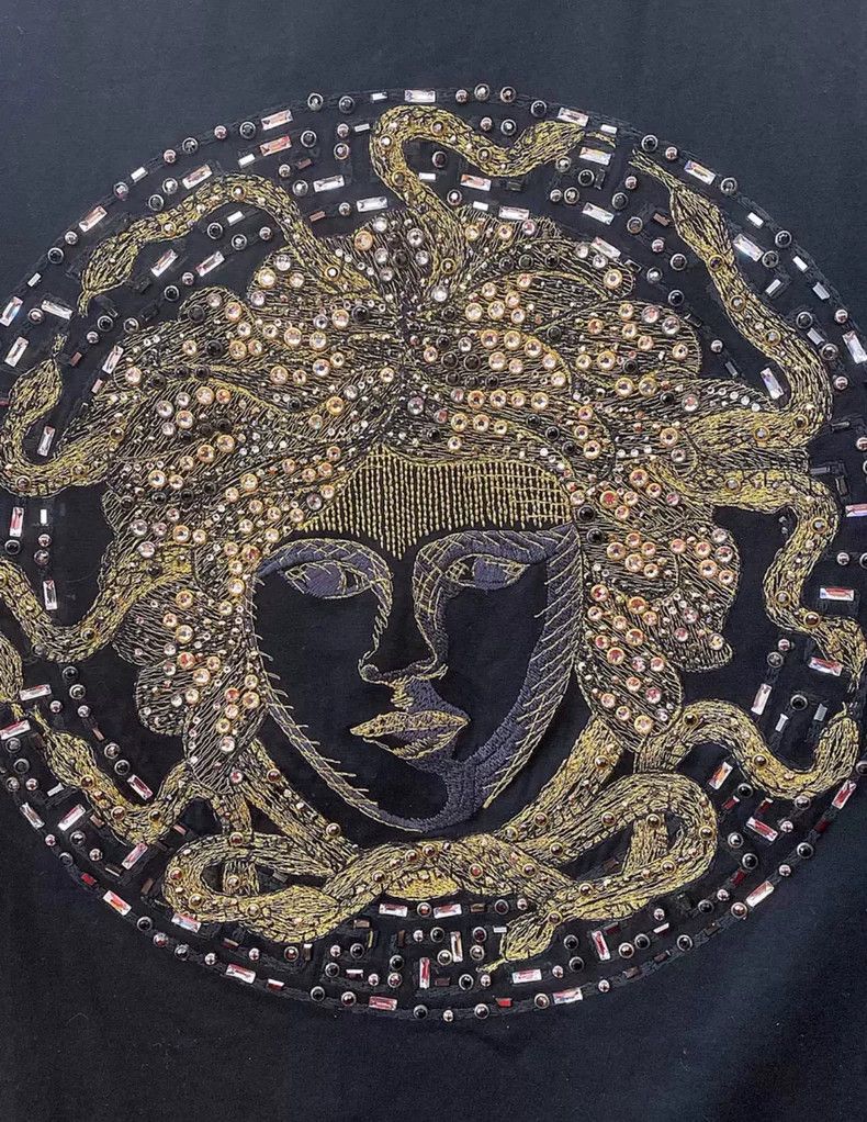 Versace Versace Medusa avatar men's and women's T-shirts with shor Size US S / EU 44-46 / 1 - 6 Thumbnail