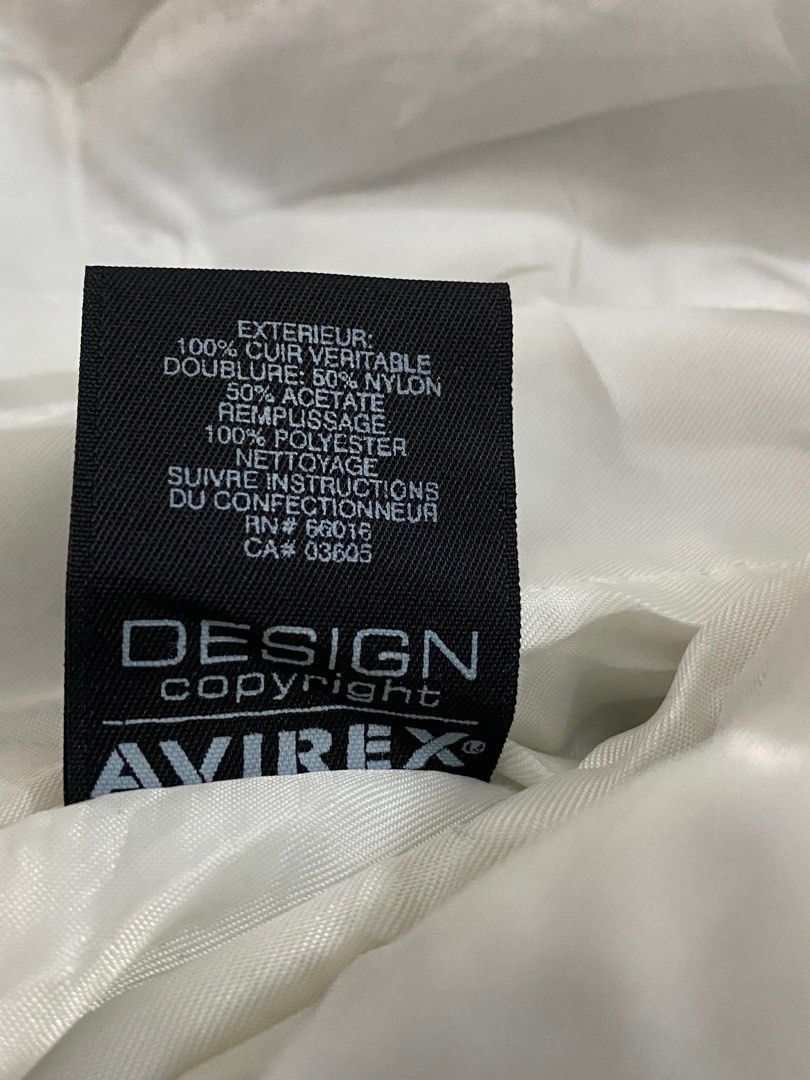 Avirex × Vintage AVIREX 90's Leather Varsity Jacket Size US XXL / EU 58 / 5 - 4 Thumbnail