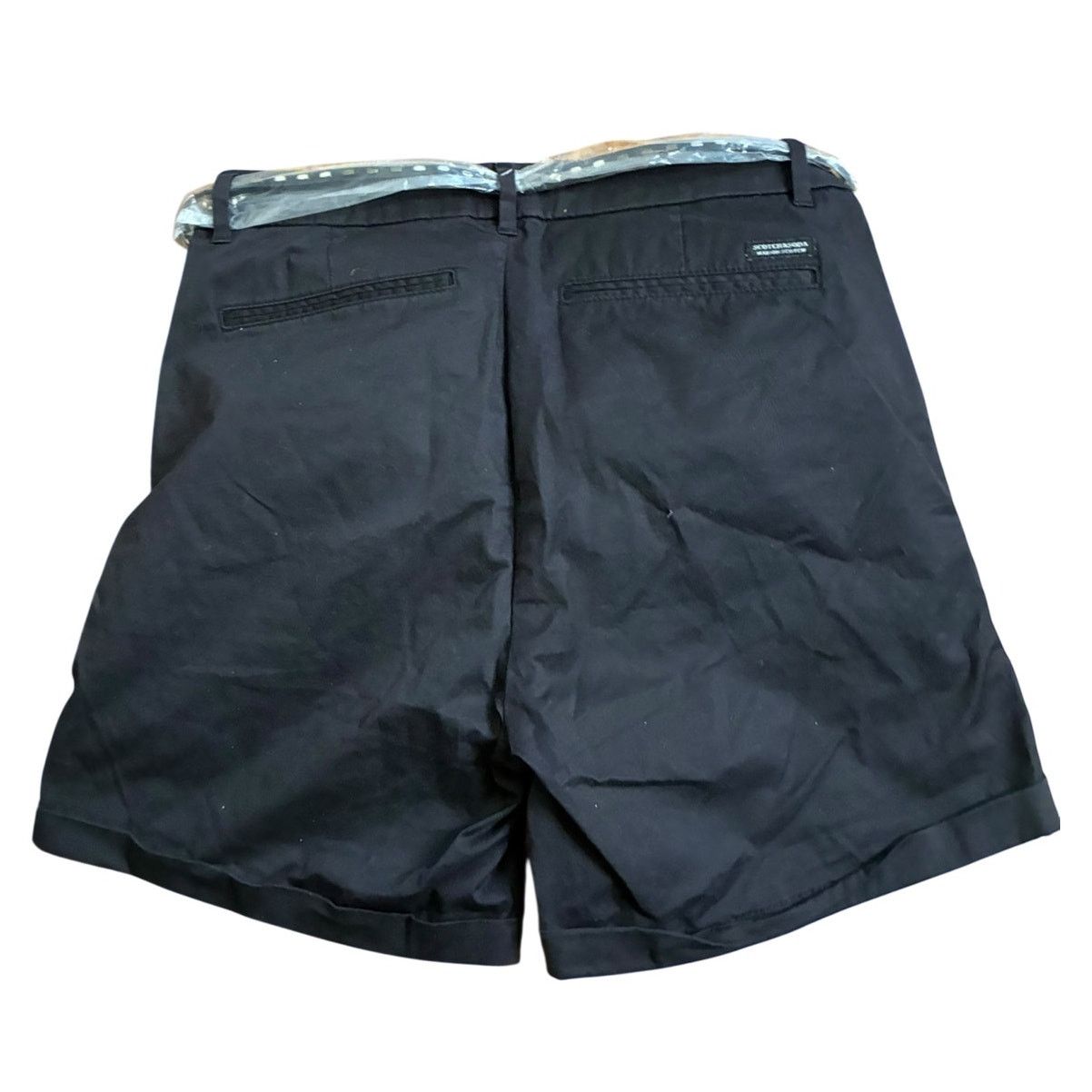 Scotch & Soda Scotch & Soda Forget Me Never Black Shorts w/ Belt Size 25 Size 25" / US 0 / IT 36 - 2 Thumbnail
