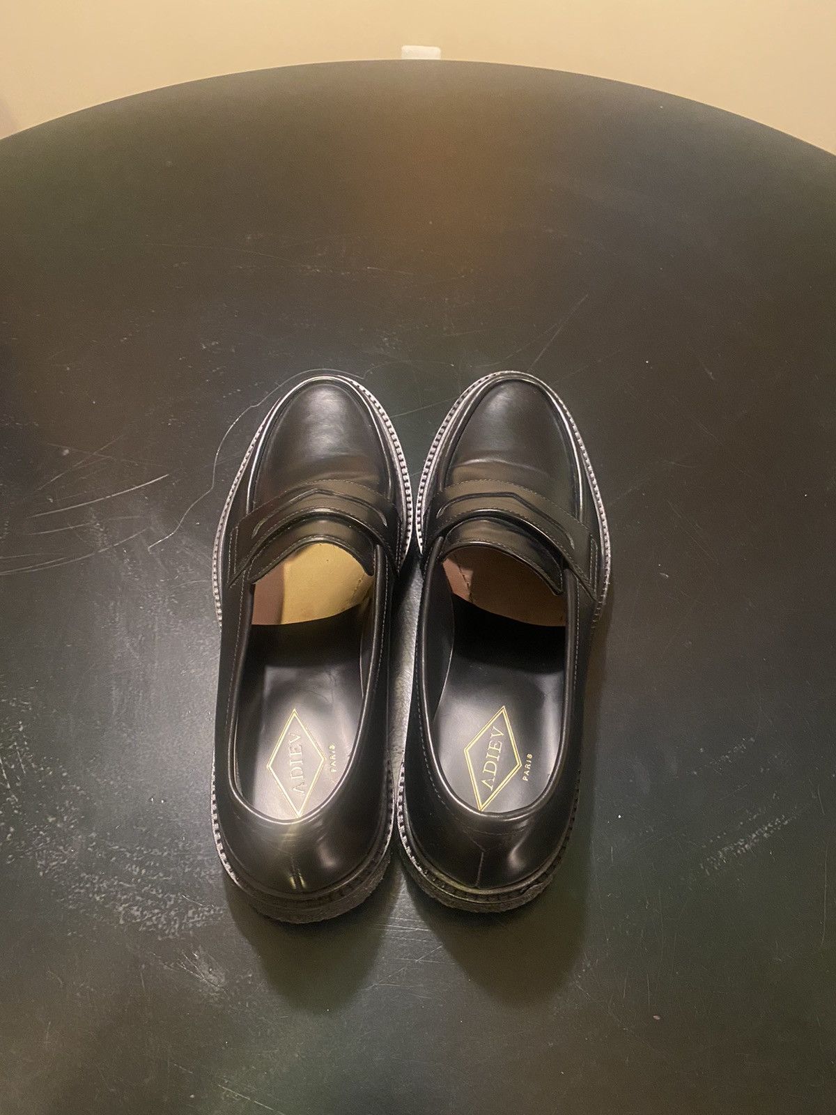 Adieu Paris ADIEU TYPE 5 CLASSIC LOAFER-BLACK Size US 11 / EU 44 - 2 Thumbnail