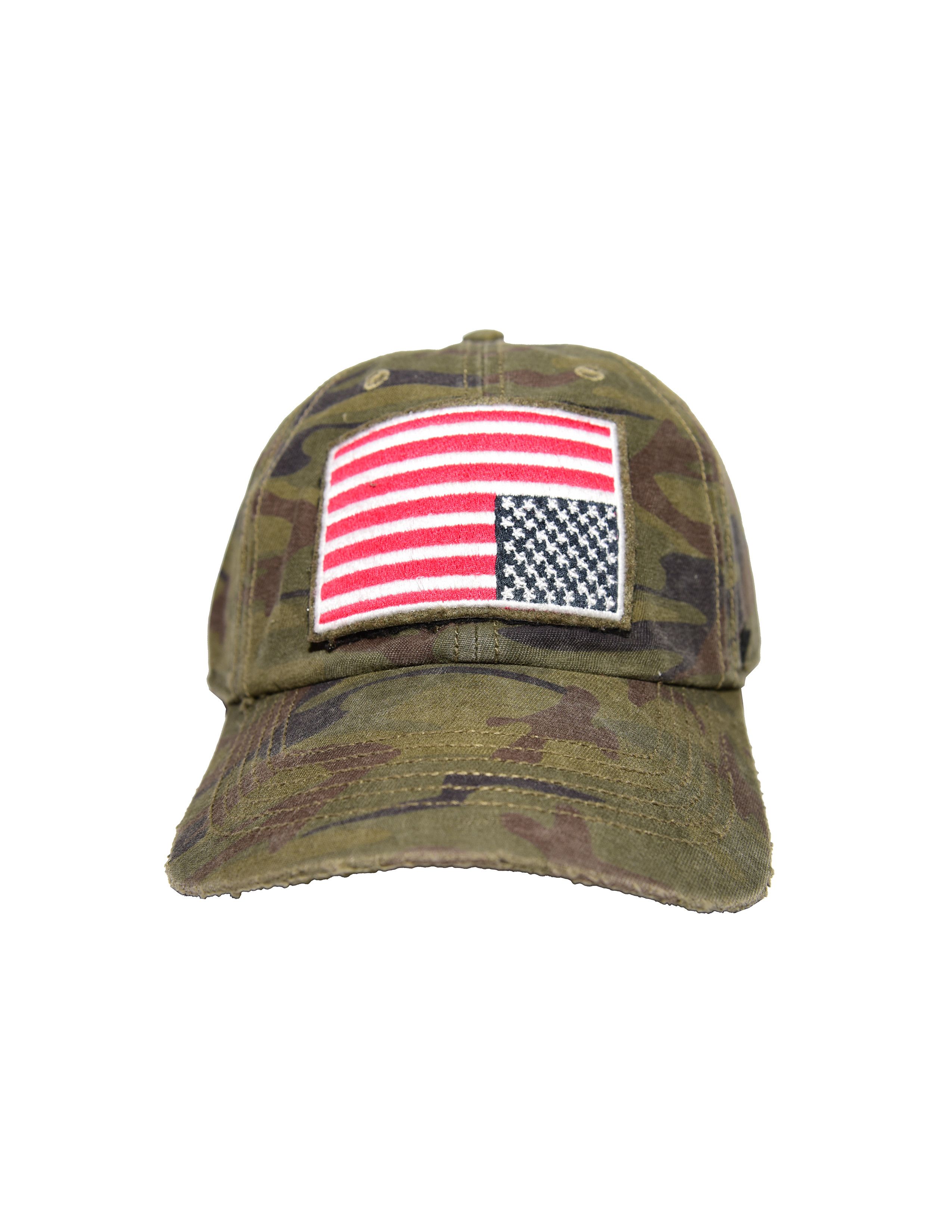 New Era 47 Anti American Flag Hat by Digital Trenches Size ONE SIZE - 1 Thumbnail