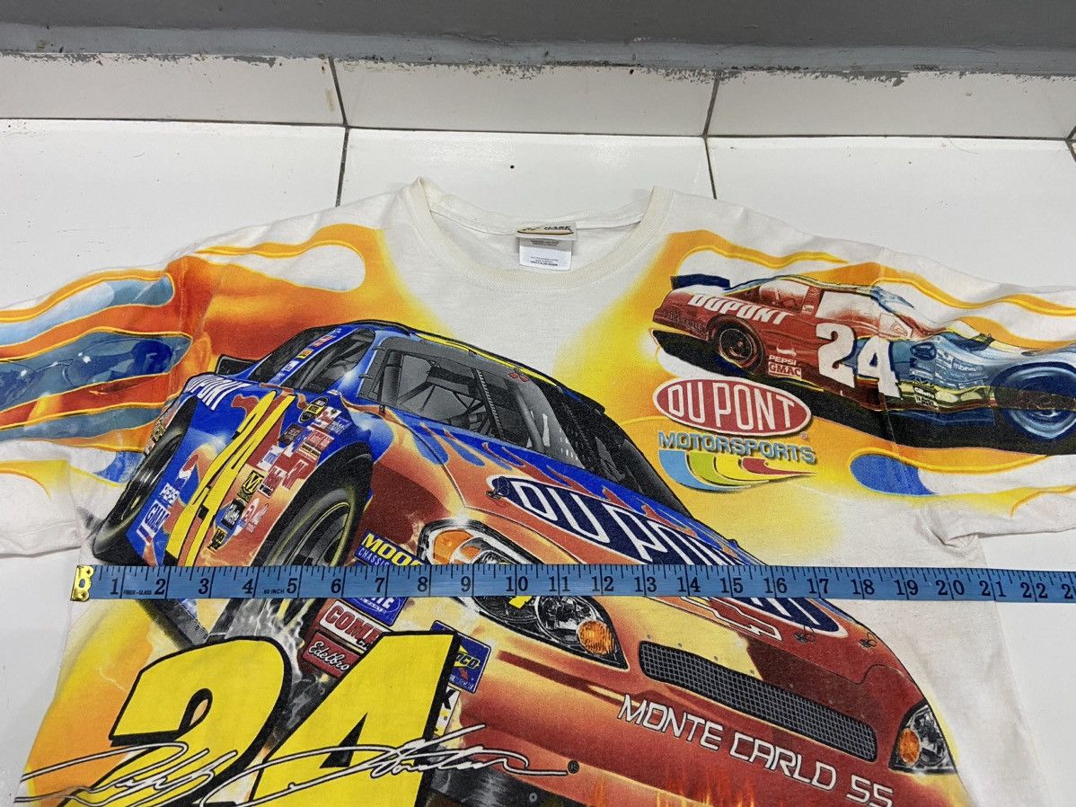 NASCAR JEFF GORDON 24 DU PONT NASCAR OVER PRINT TEE SHIRT Size US L / EU 52-54 / 3 - 15 Thumbnail