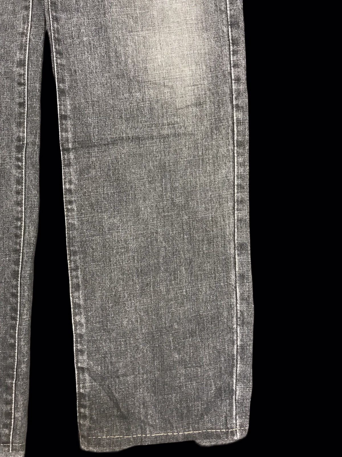 Japanese Brand 💥RELAXED💥BOBSON CHESSKING RELAXED BLACK WASH DENIM F429 Size US 33 - 7 Thumbnail