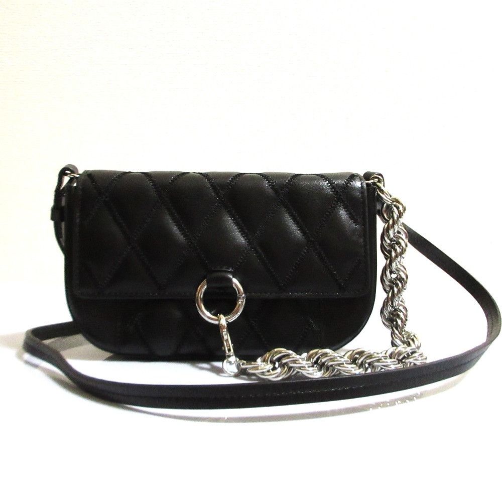 Other Other DOROTHEE SCHUMACHER Quilted Leather Shoulder Bag Leather Shoulder Bag DUTY FREE for USA Size ONE SIZE - 1 Thumbnail
