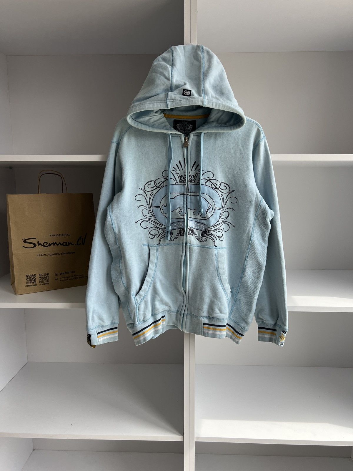 Ecko Unltd. × Vintage Vintage Ecko Y2k Style Hoodie Size US M / EU 48-50 / 2 - 4 Thumbnail