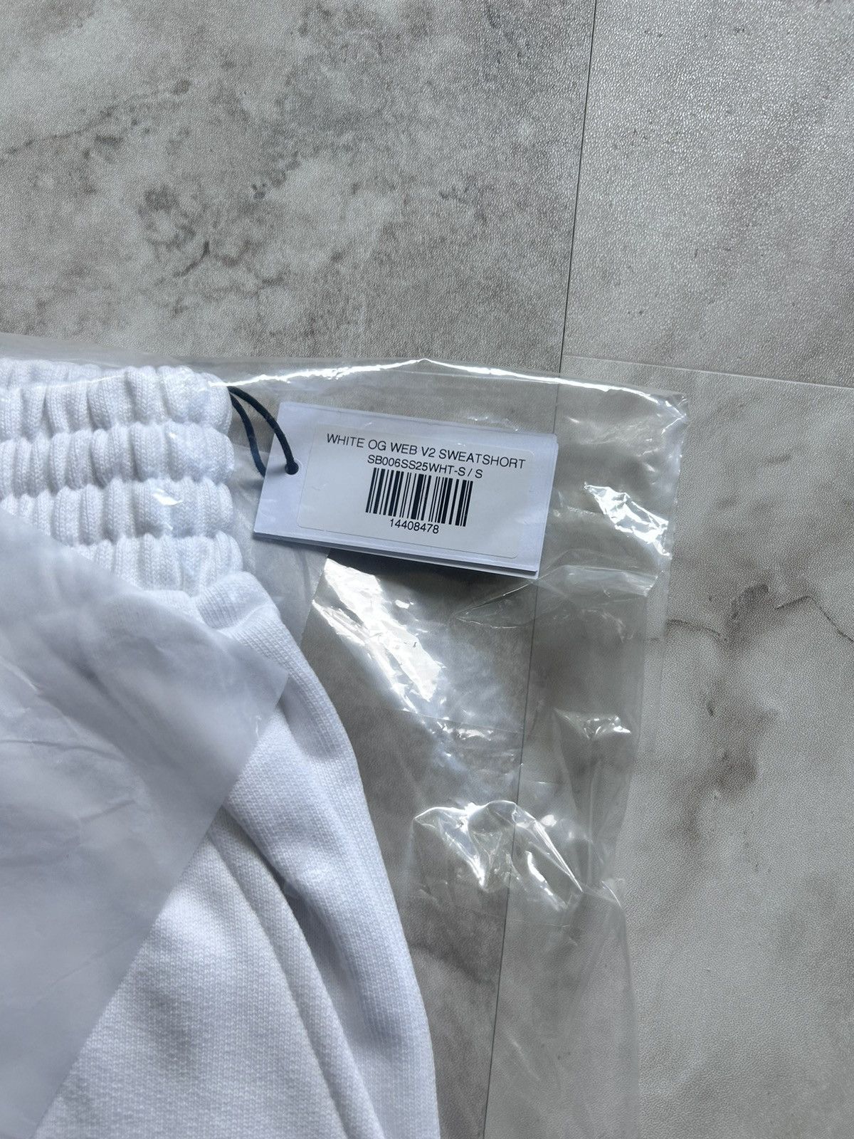 Sp5der × Young Thug Sp5der OG Web Sweatshort White Orange Size S Size US 30 / EU 46 - 10 Thumbnail