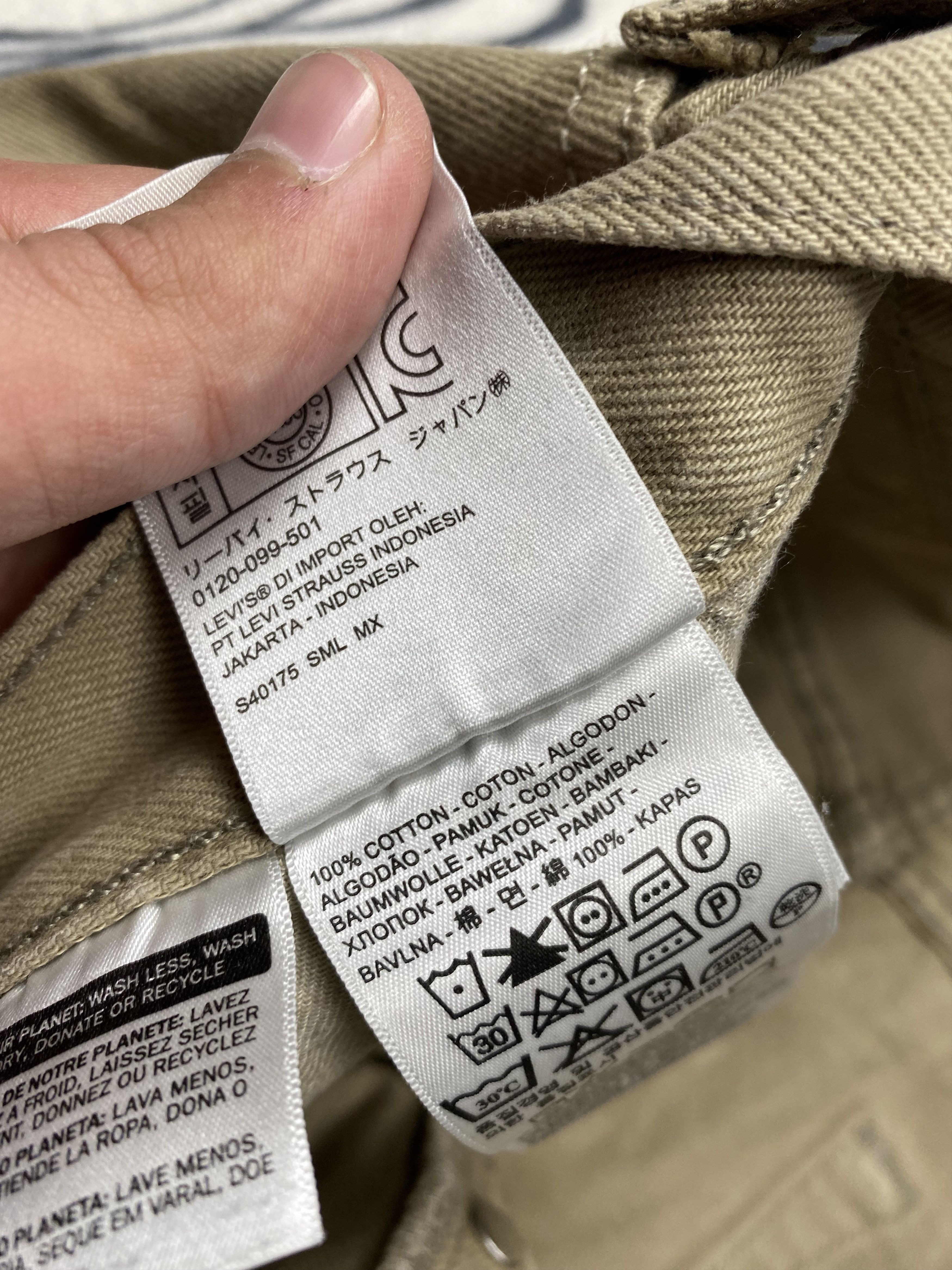 Levi's Levi's 501 Vintage Mens Denim Pants Jeans Size US 33 - 8 Thumbnail