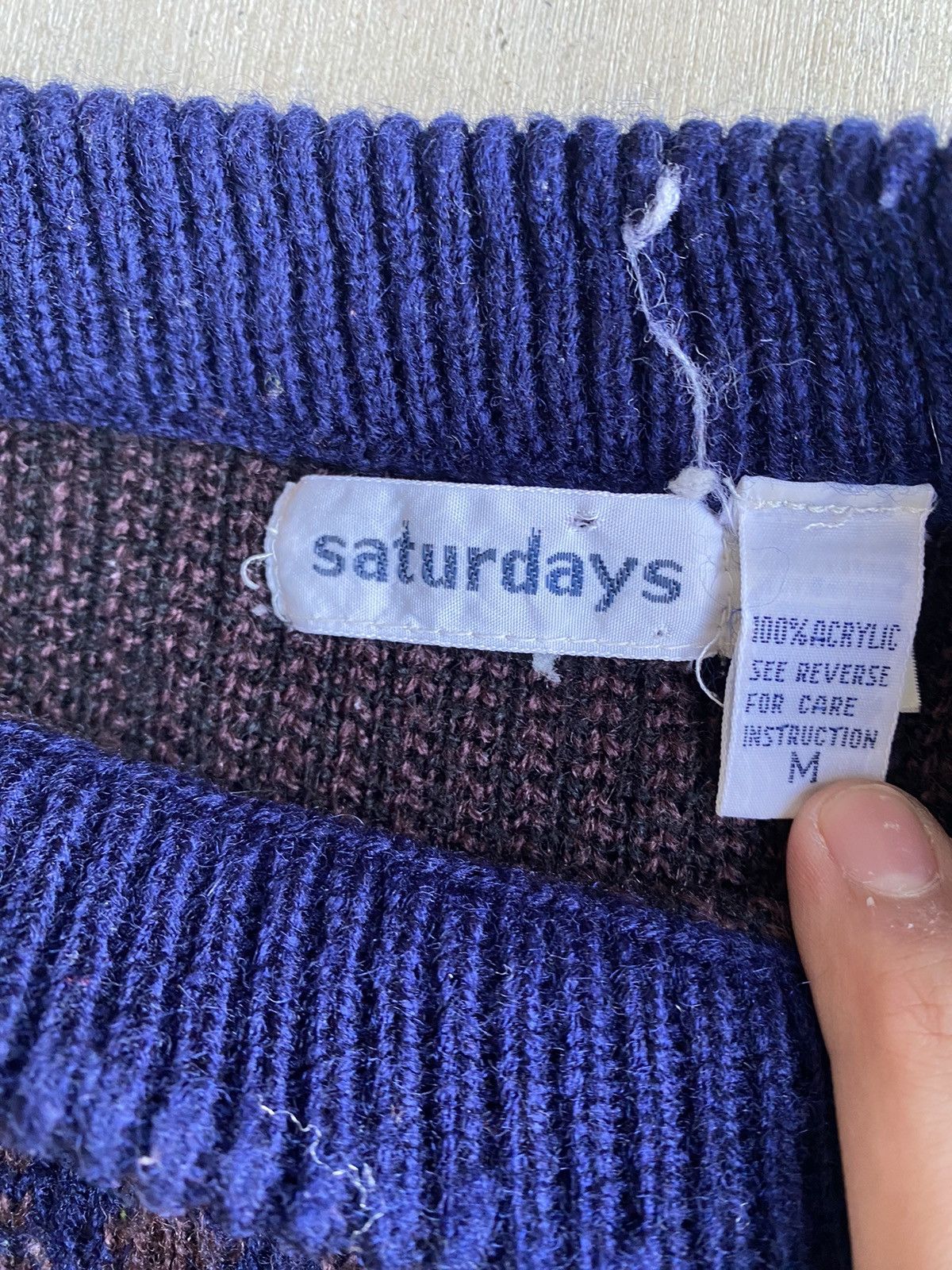 Vintage Knit sweater Size US M / EU 48-50 / 2 - 2 Thumbnail