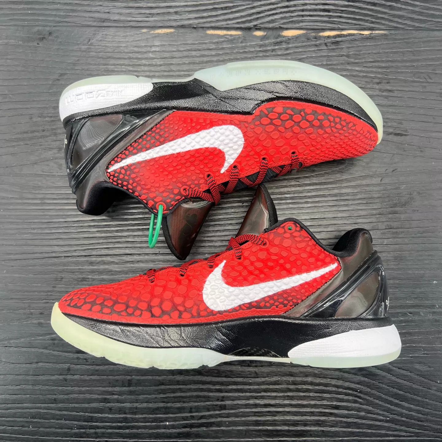 Nike ZK6 All-Star Black Red Size 40 Size US 7 / EU 40 - 2 Thumbnail