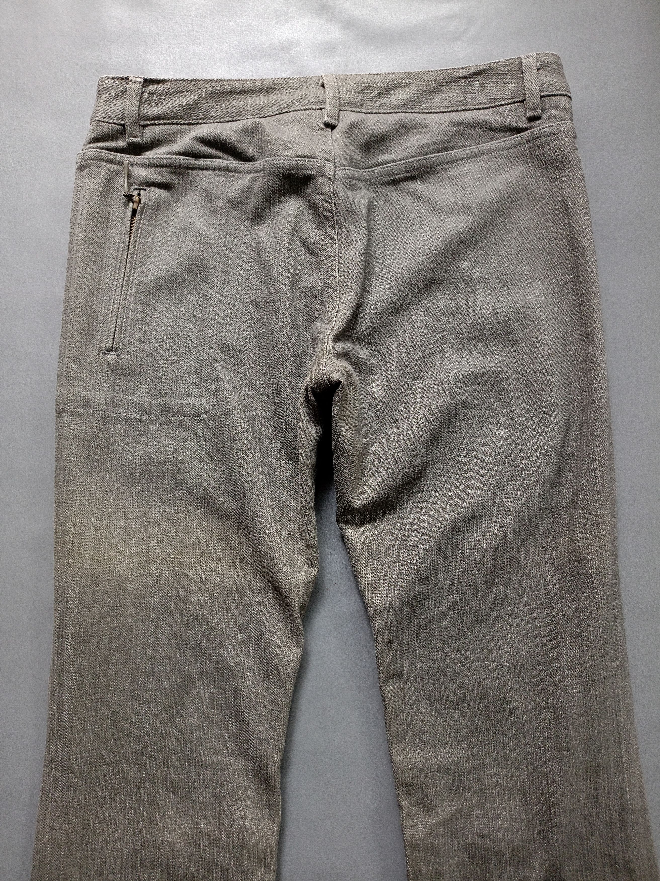 Michel Klein Michel Klein Flared Denim Pants Size 29" - 5 Thumbnail