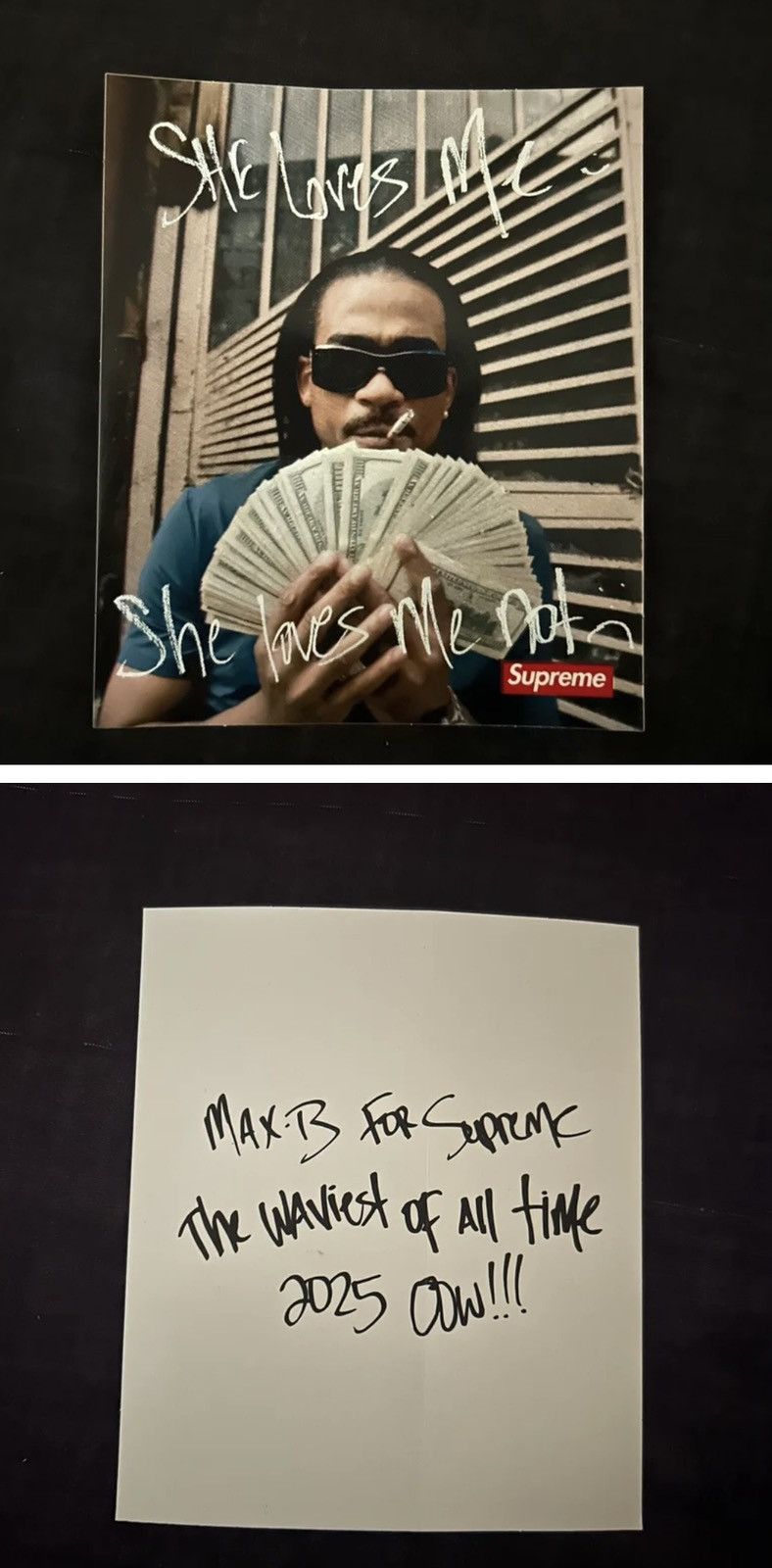 Supreme Vintage supreme max b sticker available now 100% authentic Size ONE SIZE - 1 Preview