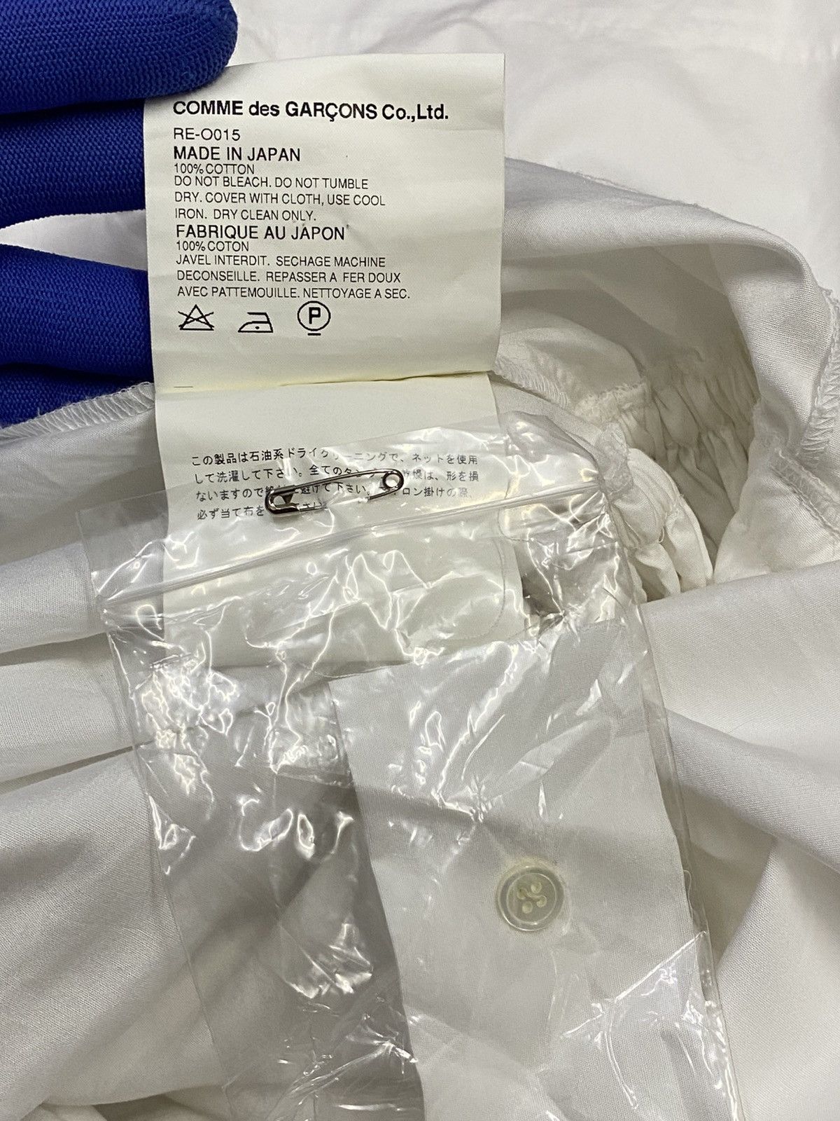 Comme des Garcons Comme Des Garçons AD2001 Cotton Poplin Midi Dress Size M / US 6-8 / IT 42-44 - 15 Thumbnail
