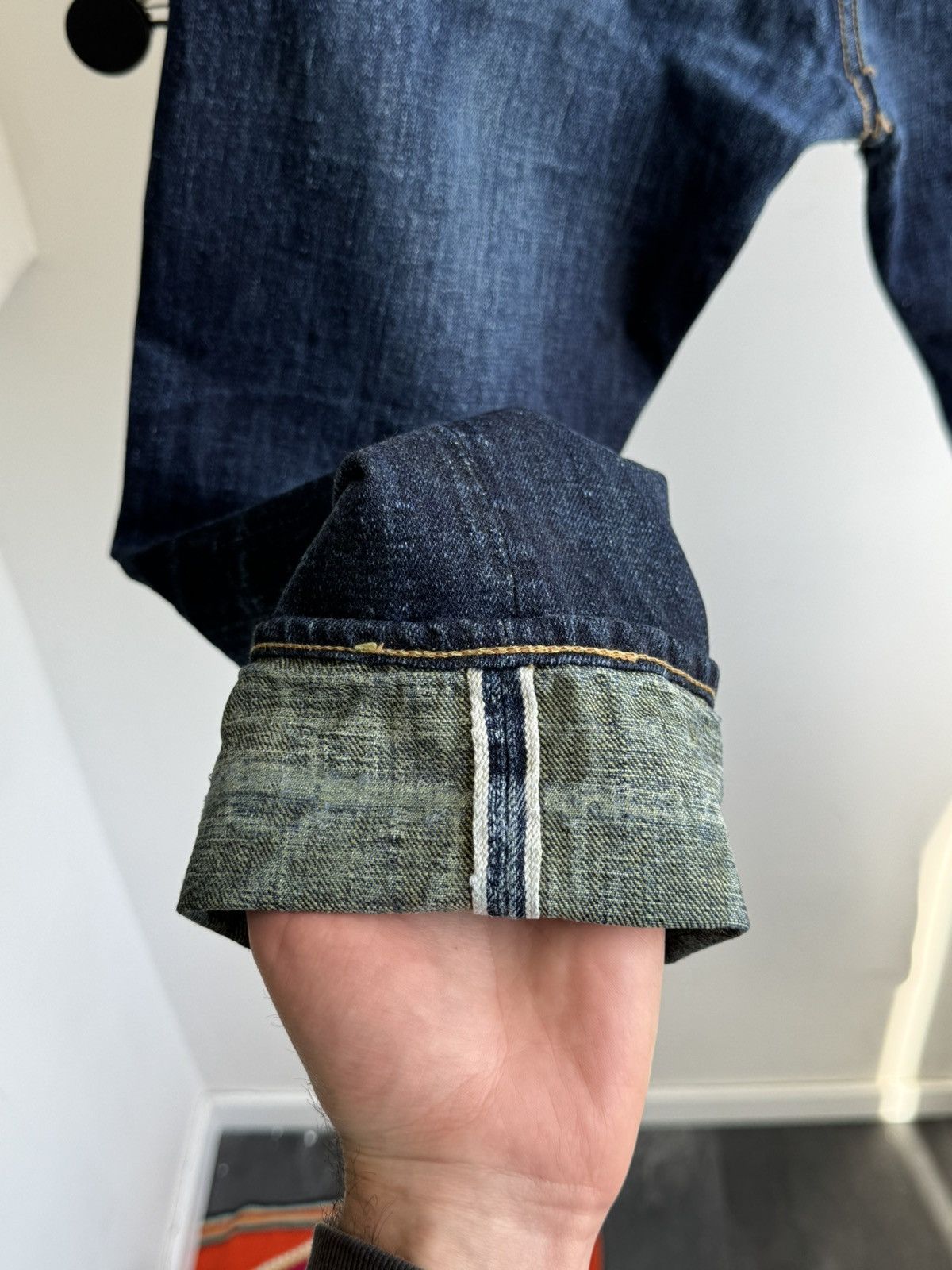 Studio D'Artisan Studio D'Artisan X Okayama Denim Matchas Selvedge Size US 33 - 14 Thumbnail
