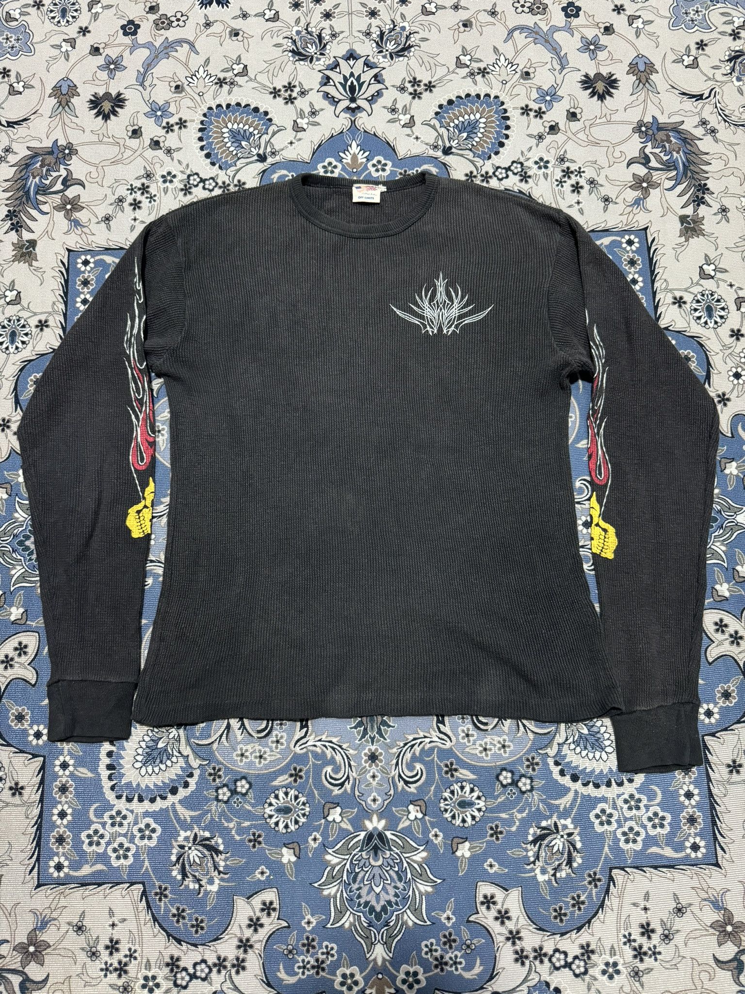 Daytona × Harley Davidson × Vintage Vintage Motorcycle Customs Factory Daytona 24th Flame Tee Size US M / EU 48-50 / 2 - 3 Thumbnail