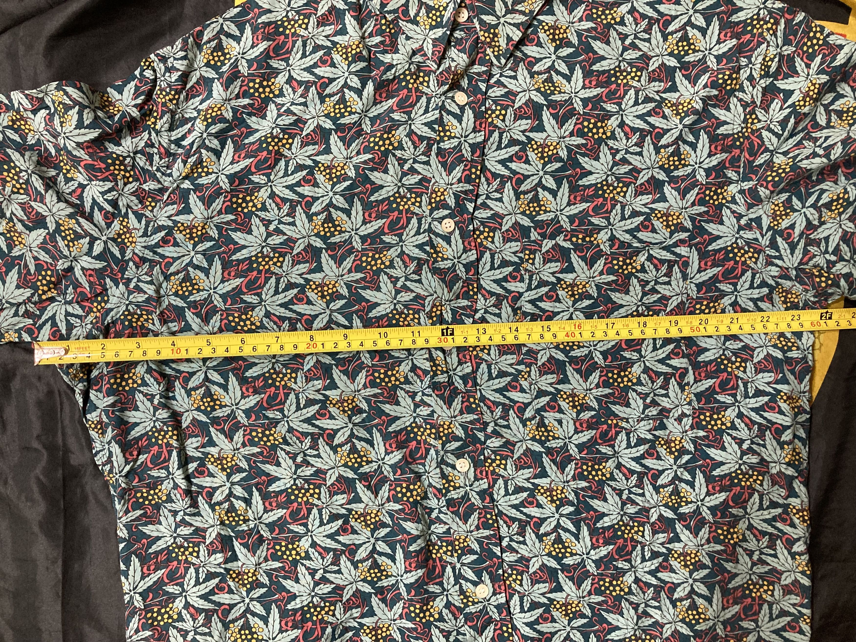 Missoni Vintage Missoni By Example Wild Grapes Hawaiian Shirt Size US L / EU 52-54 / 3 - 11 Thumbnail