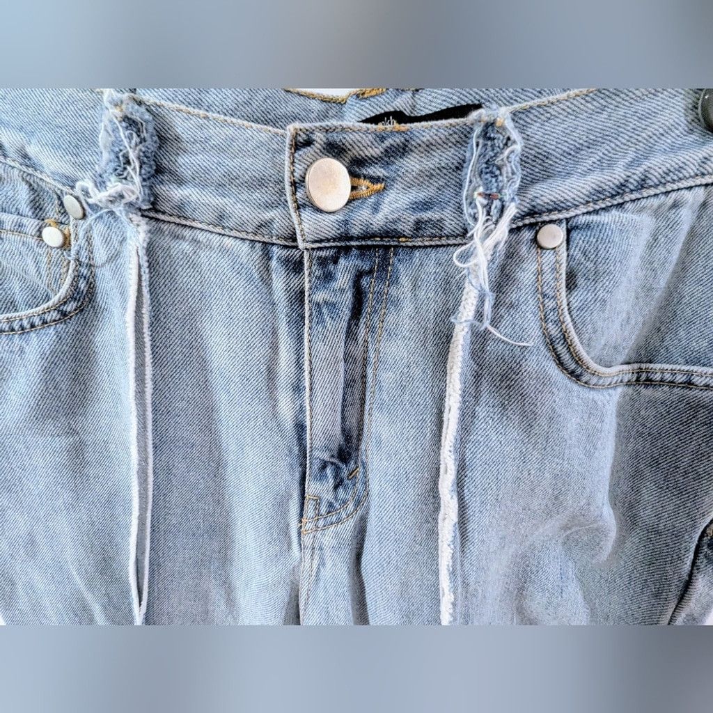 rokh Rokh Light Blue Jeans With Frayed Detailing Size 26" / US 2 / IT 38 - 5 Thumbnail