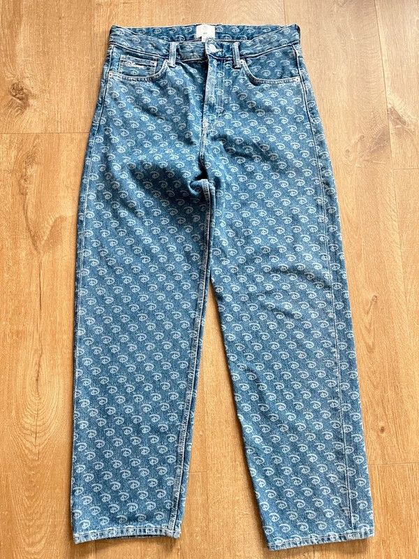 H&M H&M x 100 Years of Disney Monogram Denim Jeans 30 x 32 Size US 30 / EU 46 - 1 Thumbnail