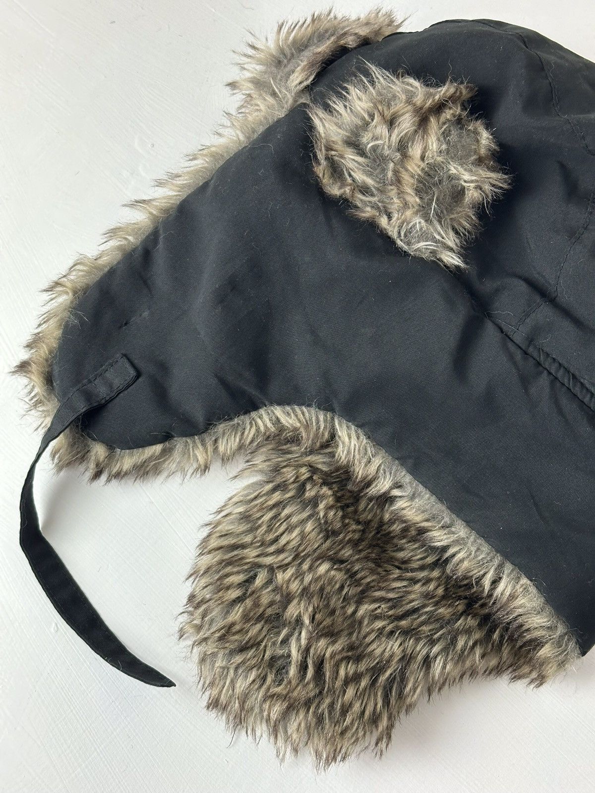 Vintage Ushanka Trapper Hat Furry Mohair Fuzzy Fur Hat Y2K Size ONE SIZE - 6 Thumbnail