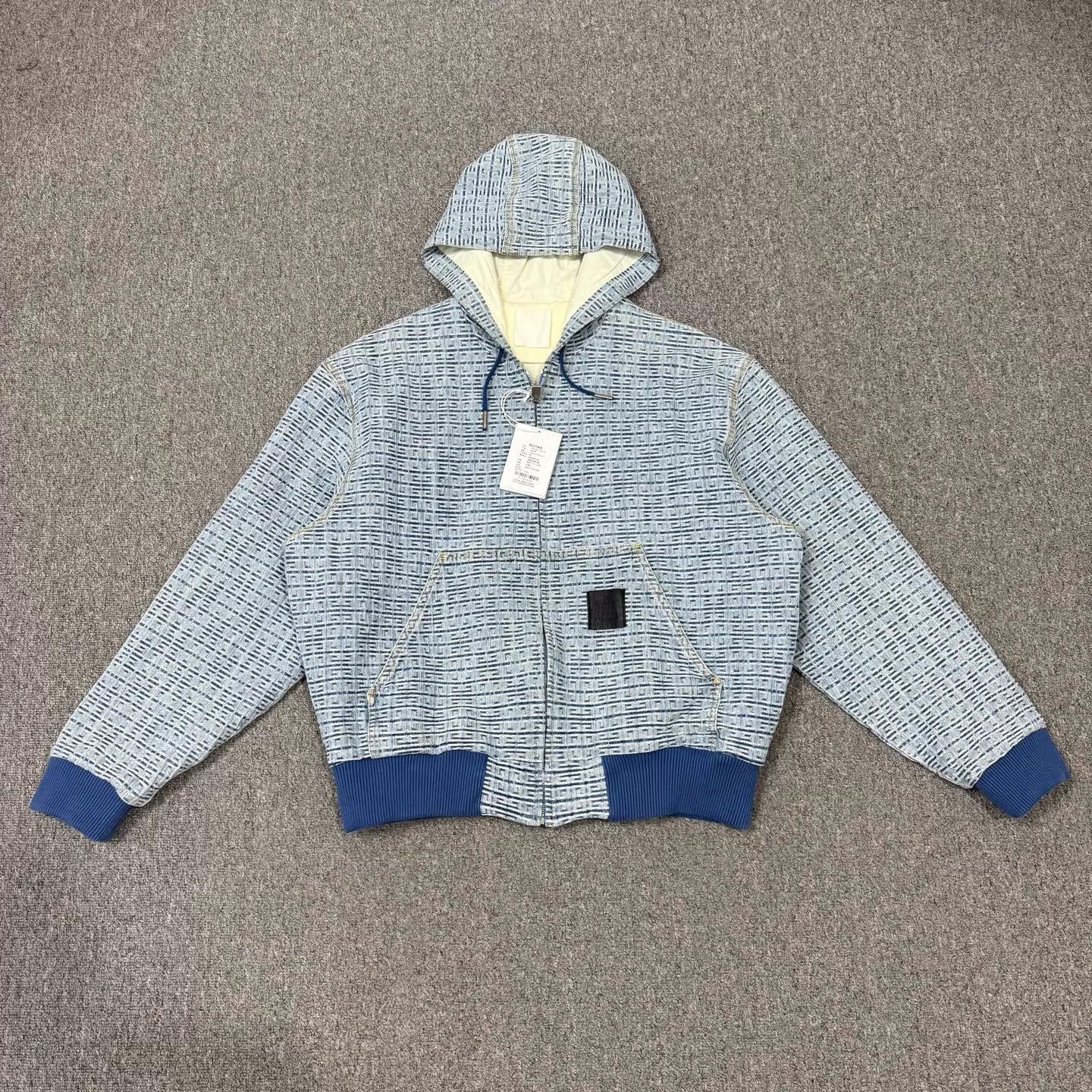 Givenchy Givenchy 4G Logo Denim Hooded Jacket Unused S Size US S / EU 44-46 / 1 - 1 Thumbnail